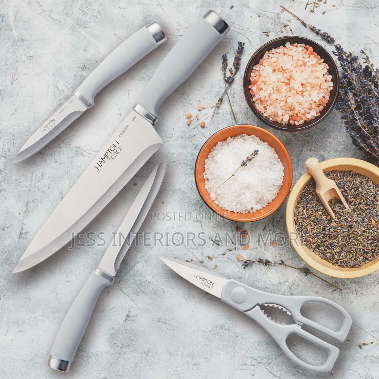 Knife Set (15 Piece Cutlery Block Set)