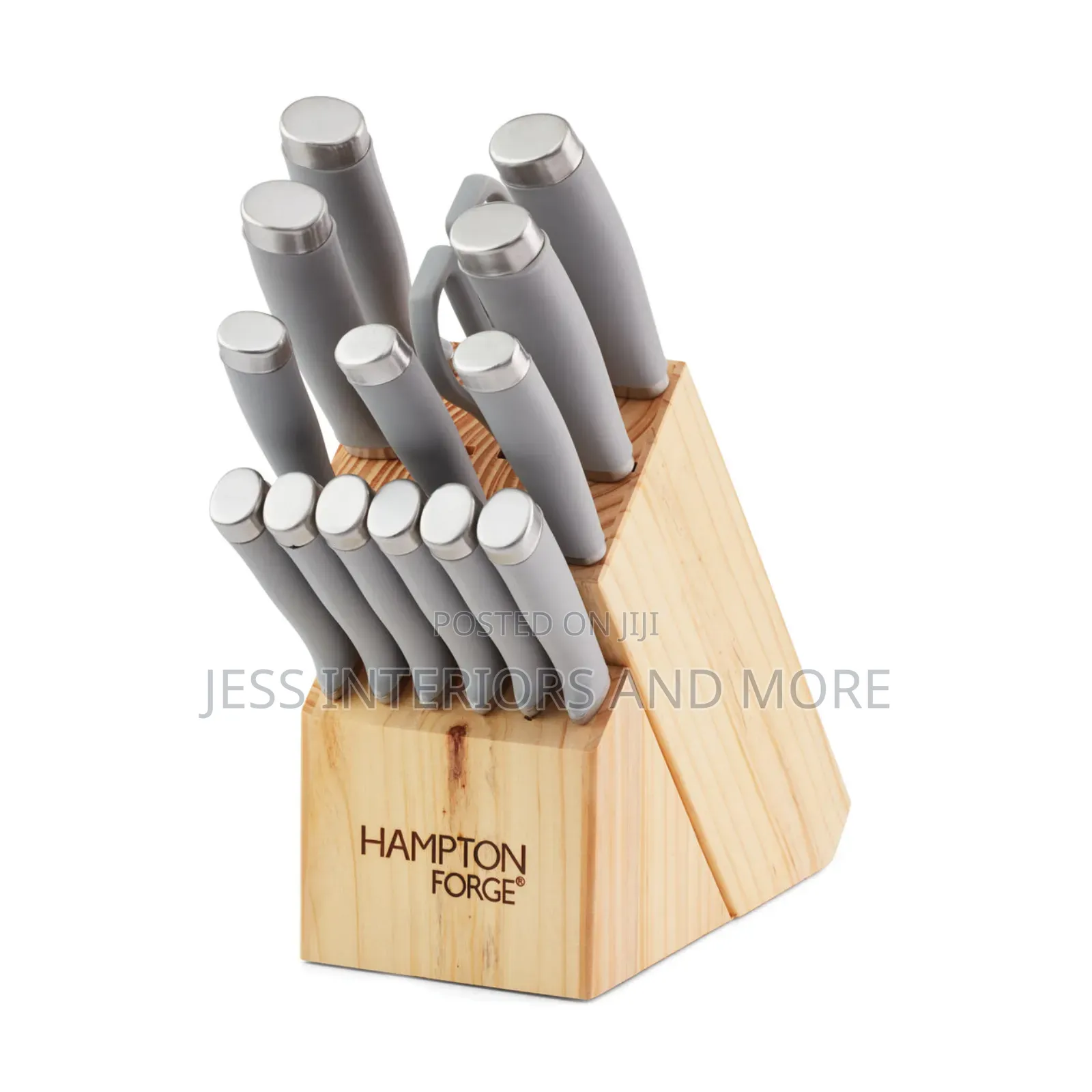 Knife Set (15 Piece Cutlery Block Set)