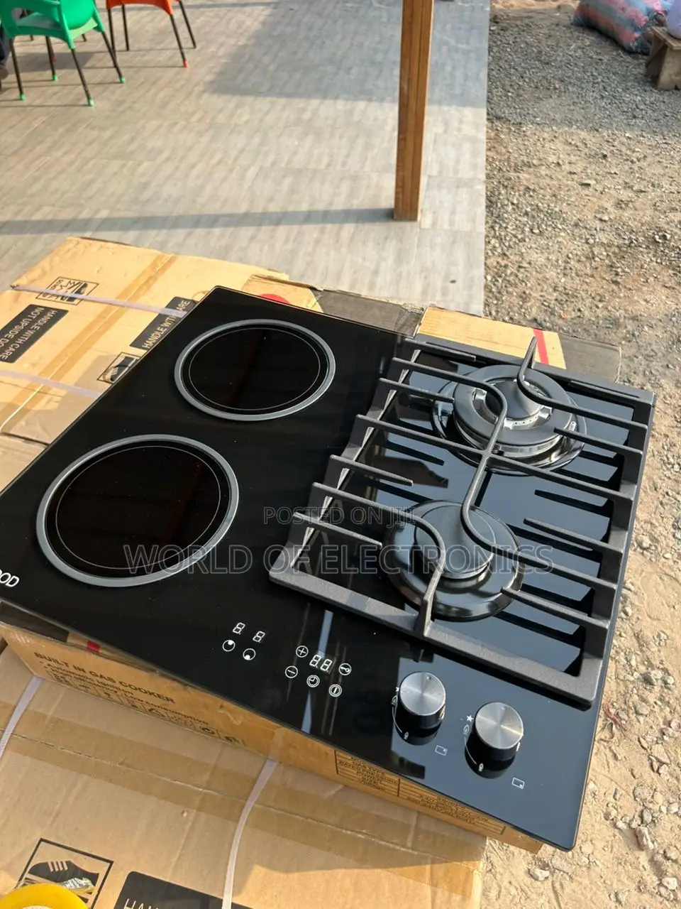 The Ultimate Burner Automatic Ignition 4 Burner Induction Gas 2+2