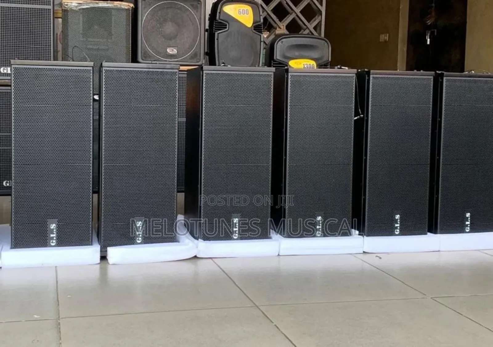 3pairs of 10inches GLS Line Array Speakers