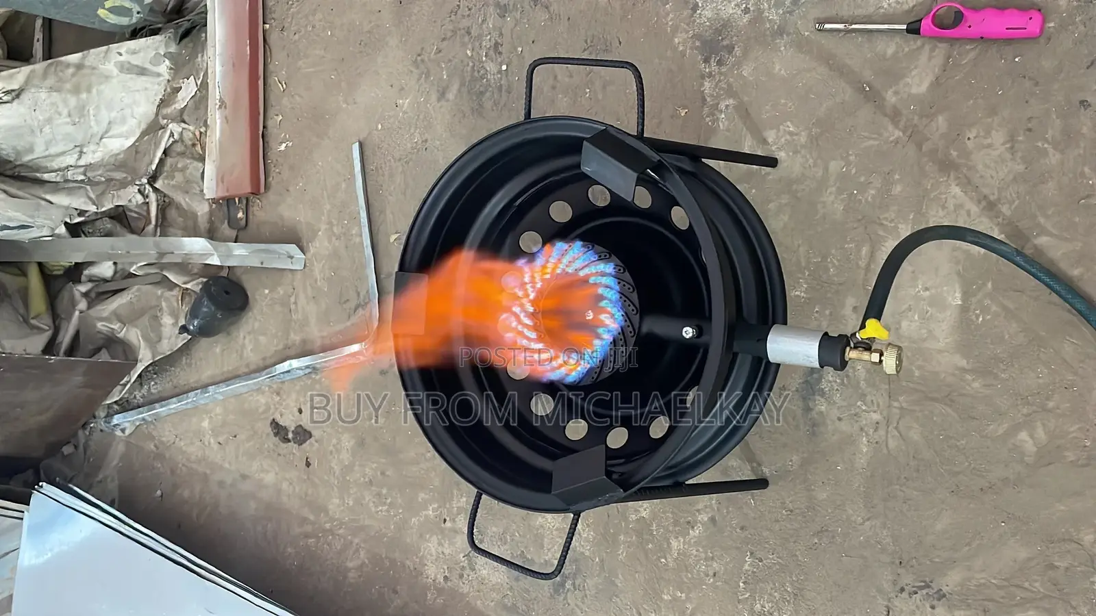 Rim Gas Burner