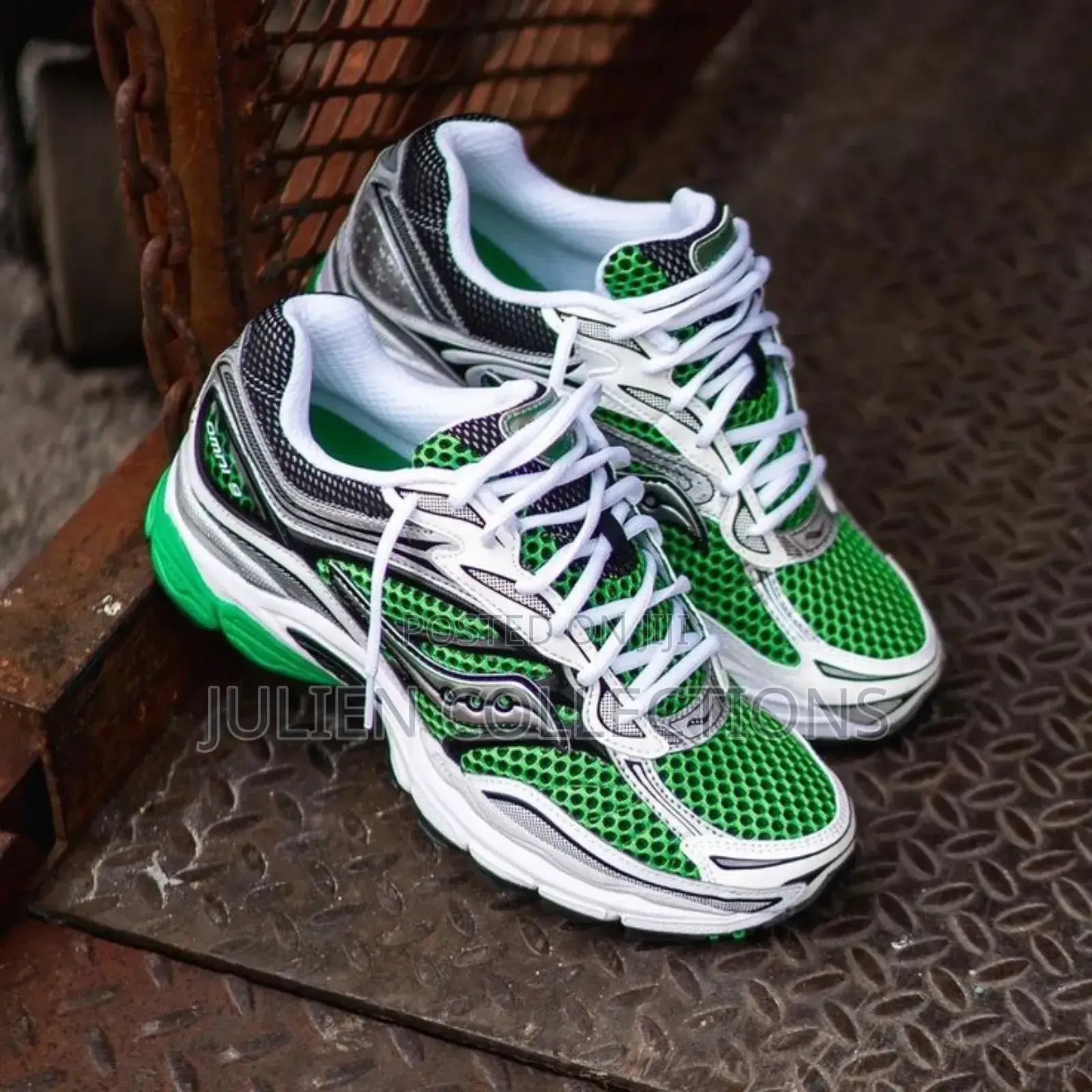 Saucony Omni 9 Green Silver