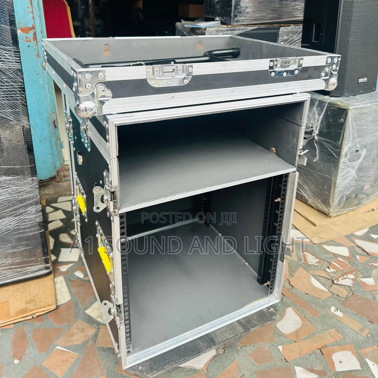 14u Dj Style Amplifier Rack / Gig Rack