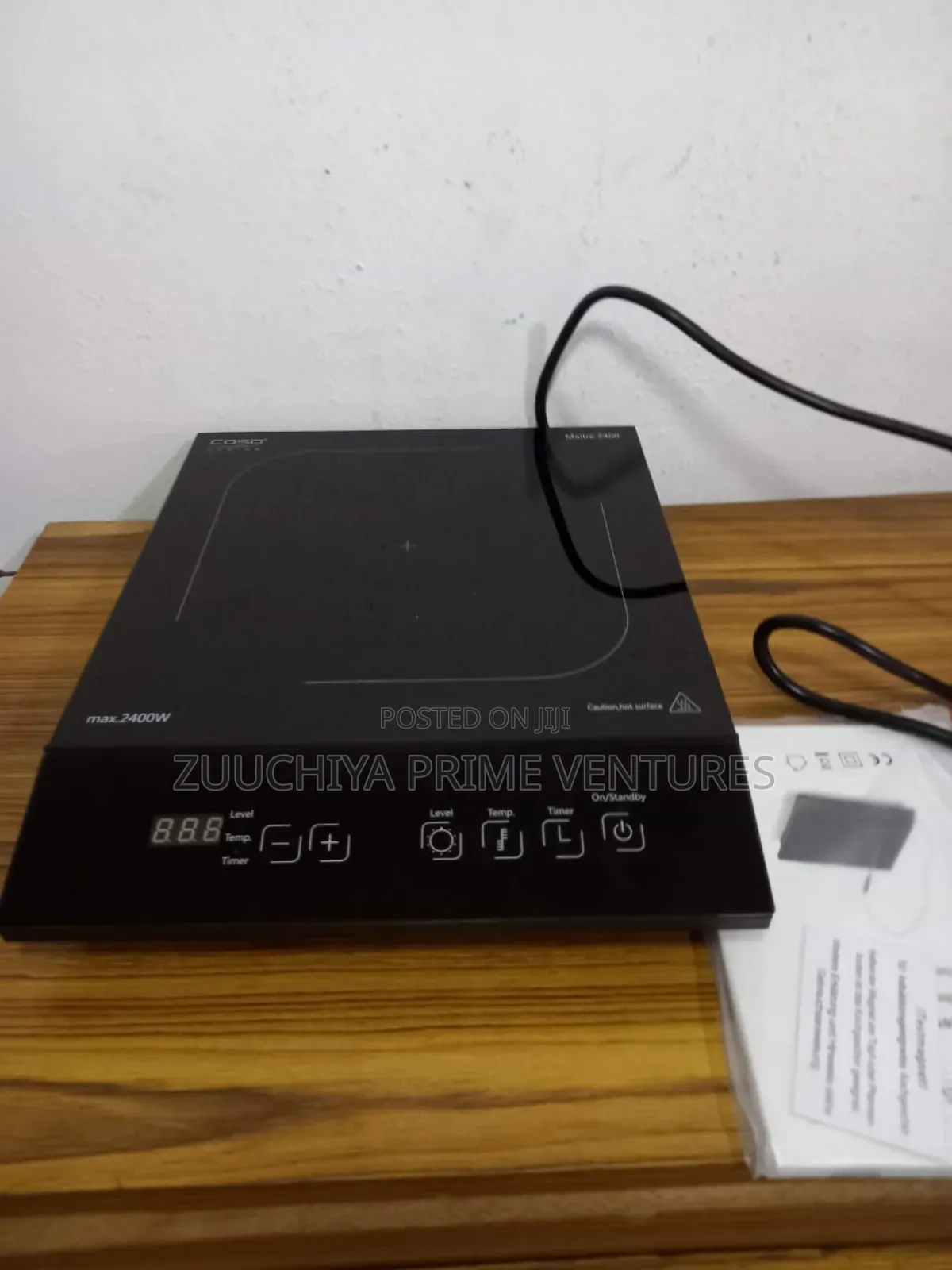 Caso Single Plate Induction Cooker From Germany