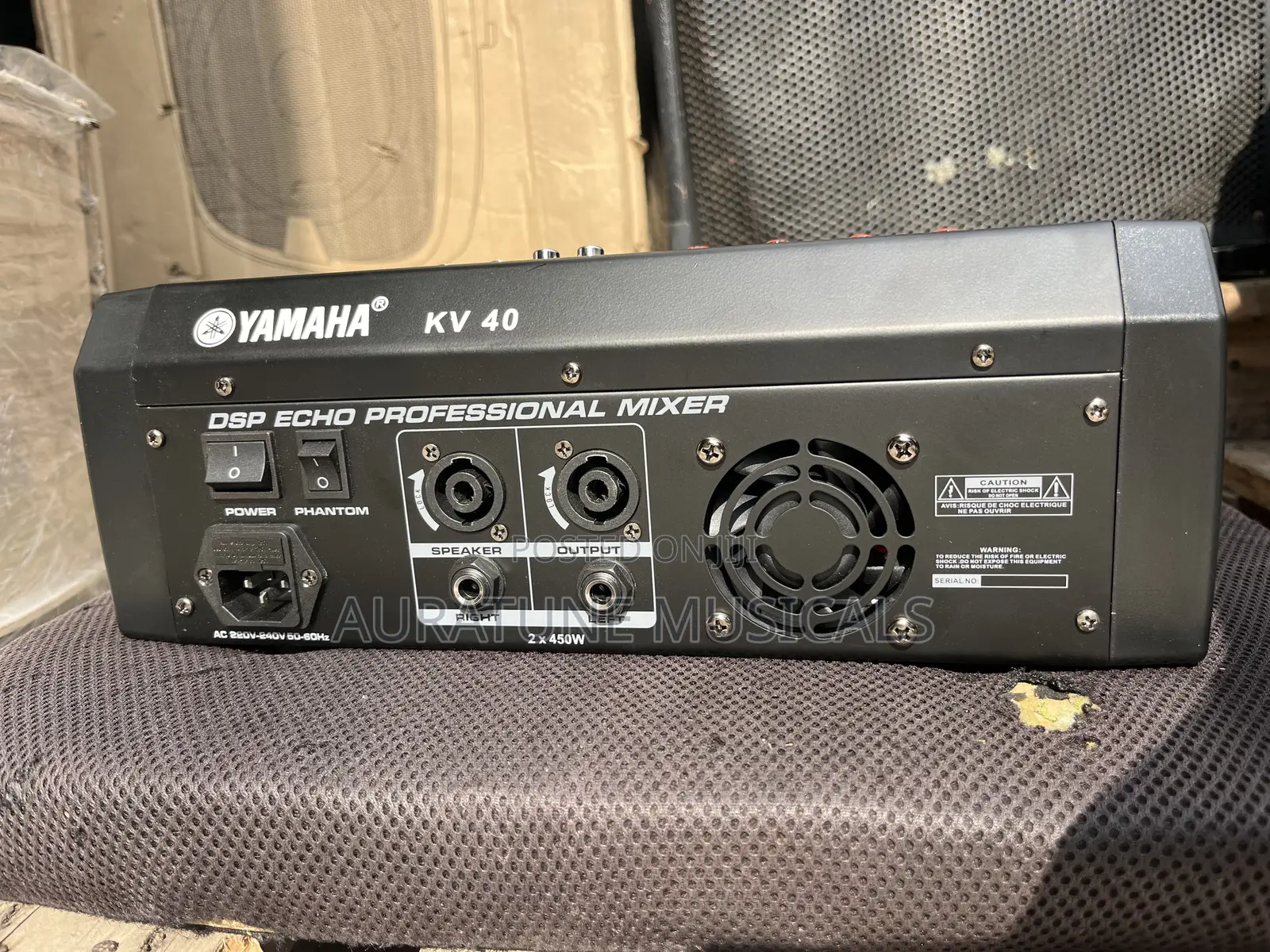 Yamaha Powered Mixer Kv04 (4 Channels)