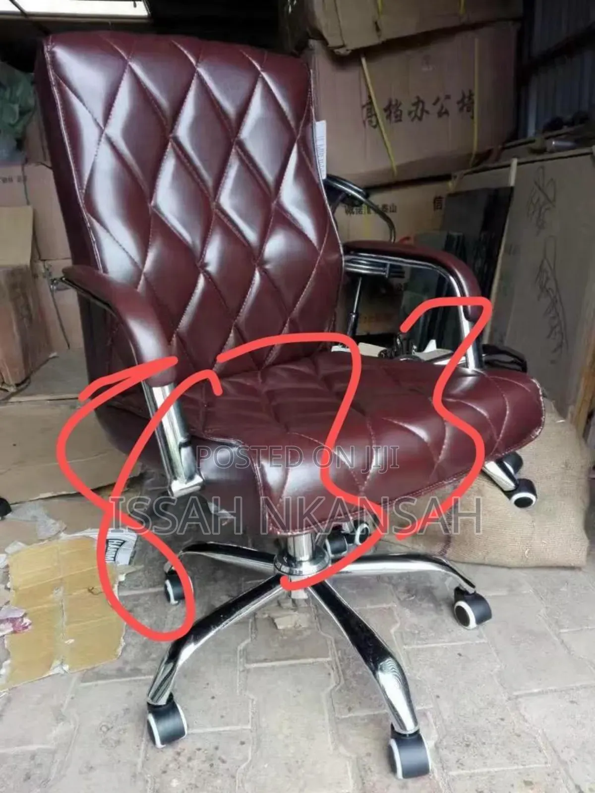 Boss Brown Executive Office Chair