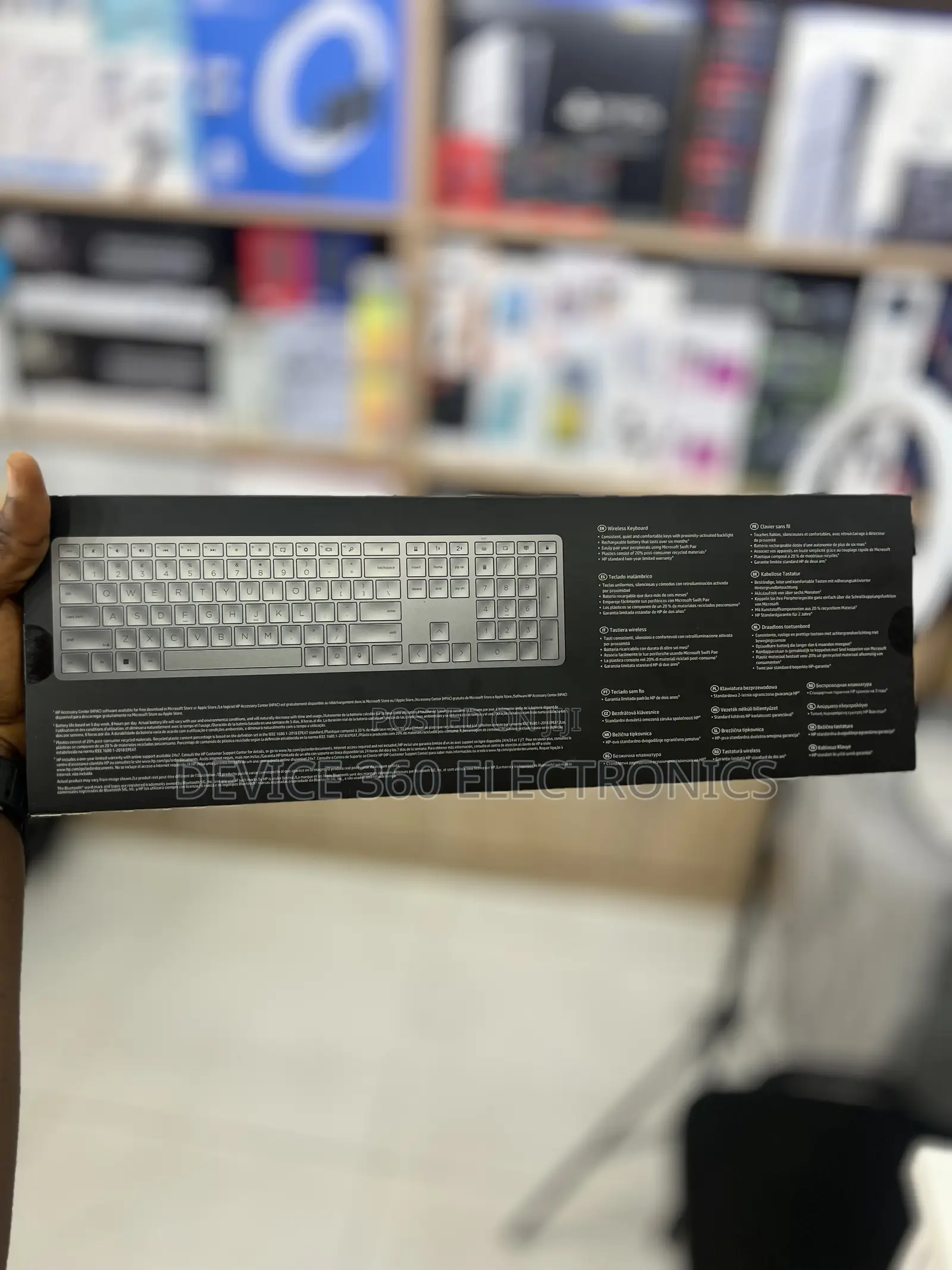 HP 970 Programmable Wireless Keyboard