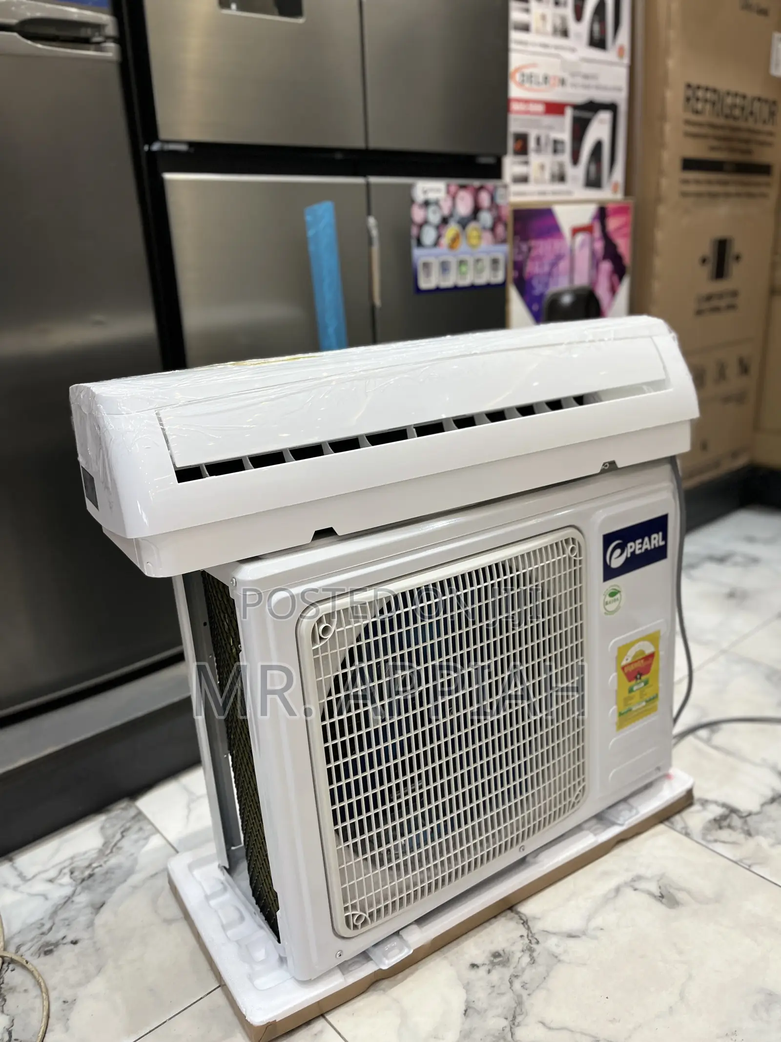Authentic Pearl 2.5hp Split Type Ac(White)R410.