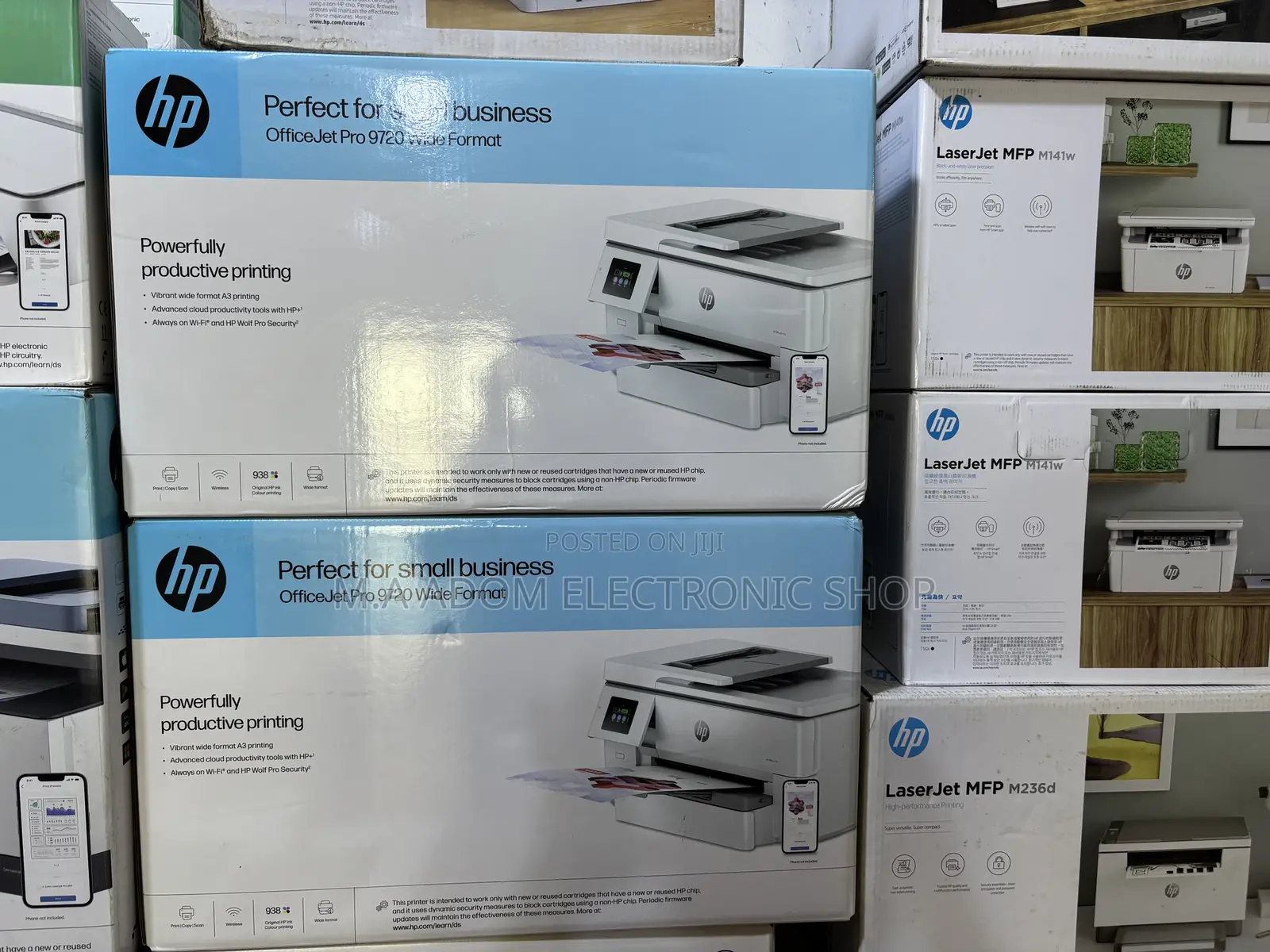 Hp Inkjet Office Jet Pro 9720 Wide Format A3/A4 Printer