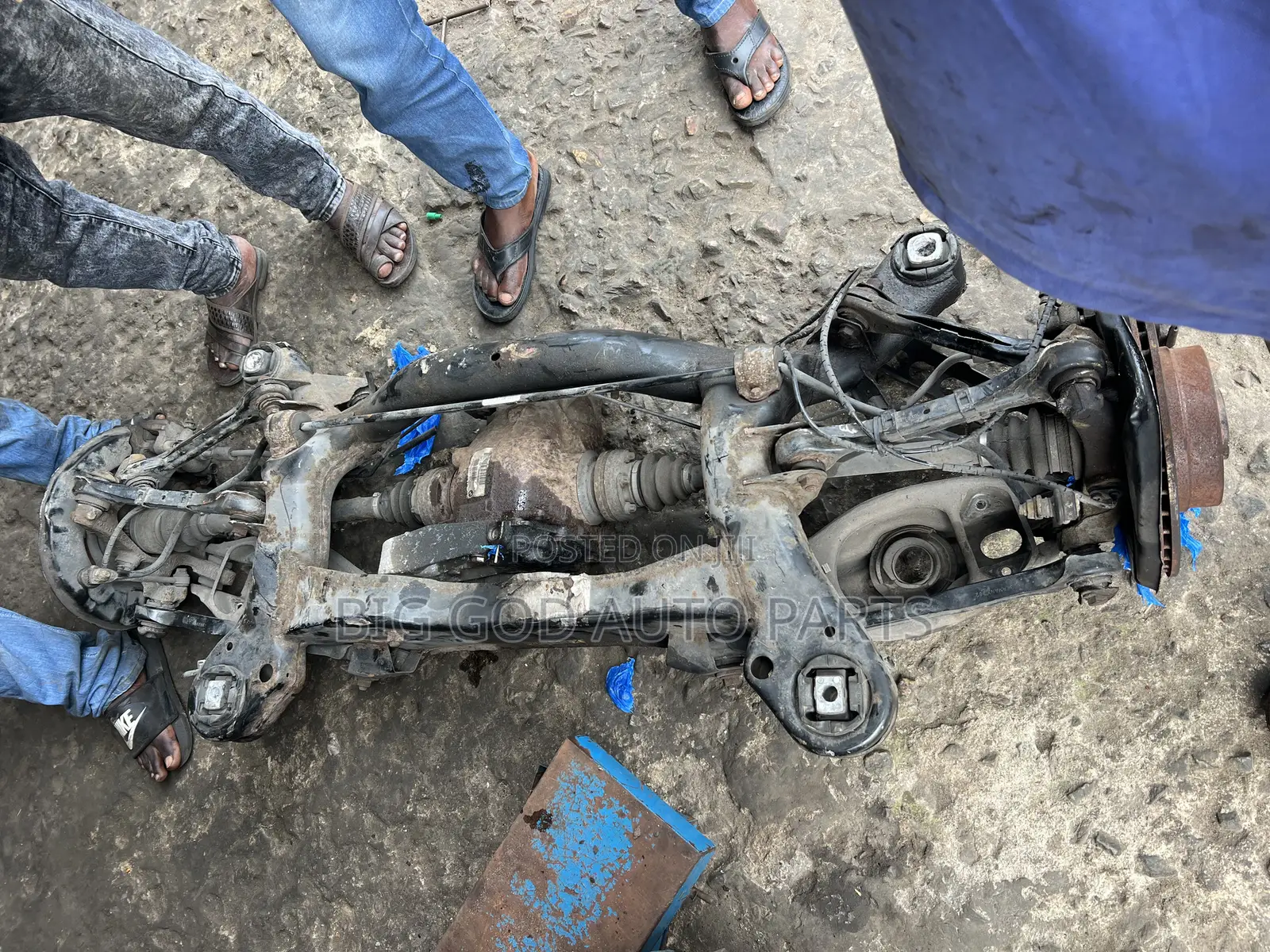 BMW E90 Completed Back Axle
