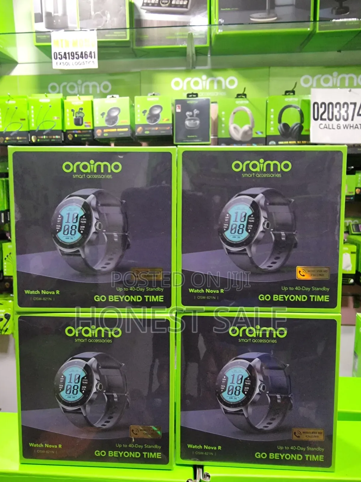 Oraimo Watch Nova R 1.39'' Panda Glass Ip68 Smart Watch