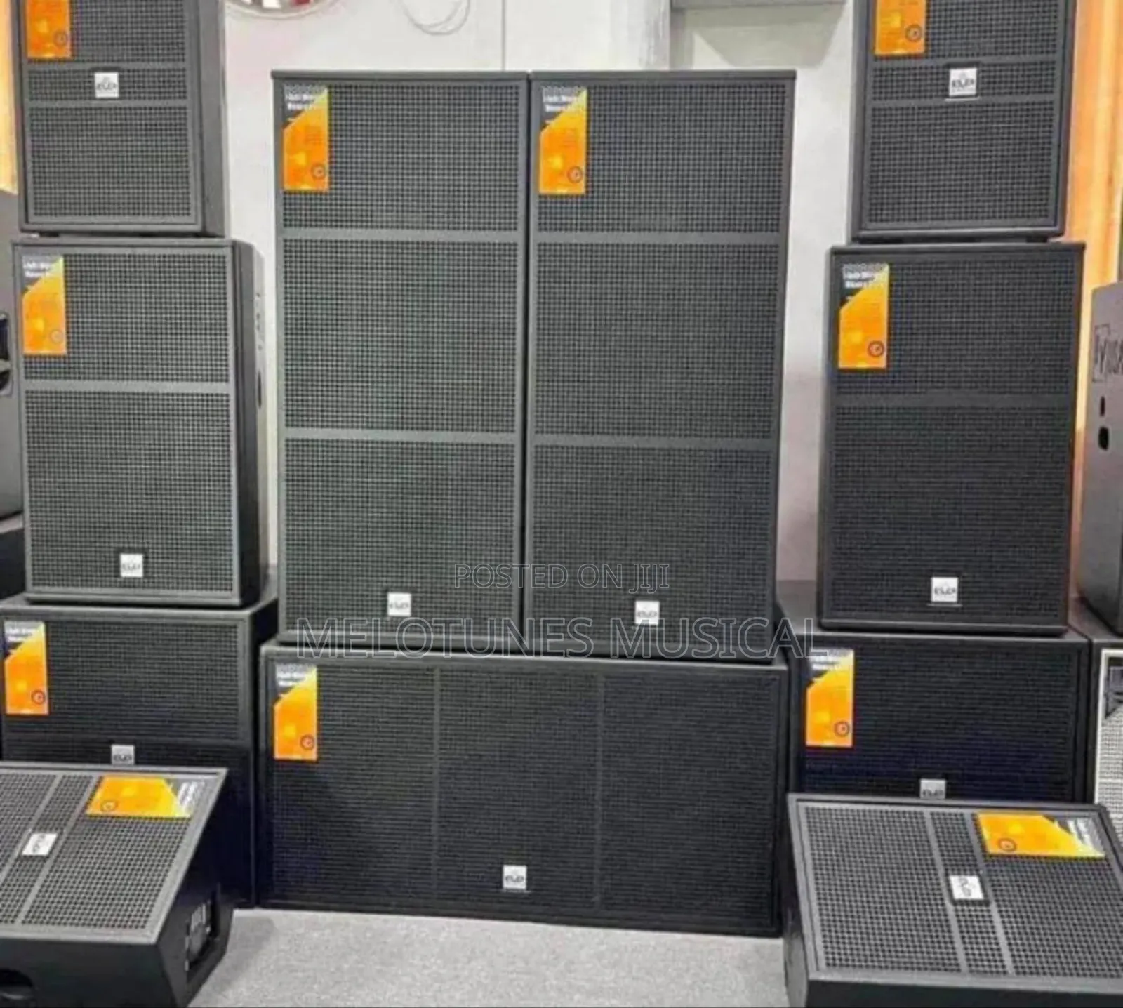 Ev Pair of Full Range,Double Bass,Single Sub, Half Range, Etc Speakers