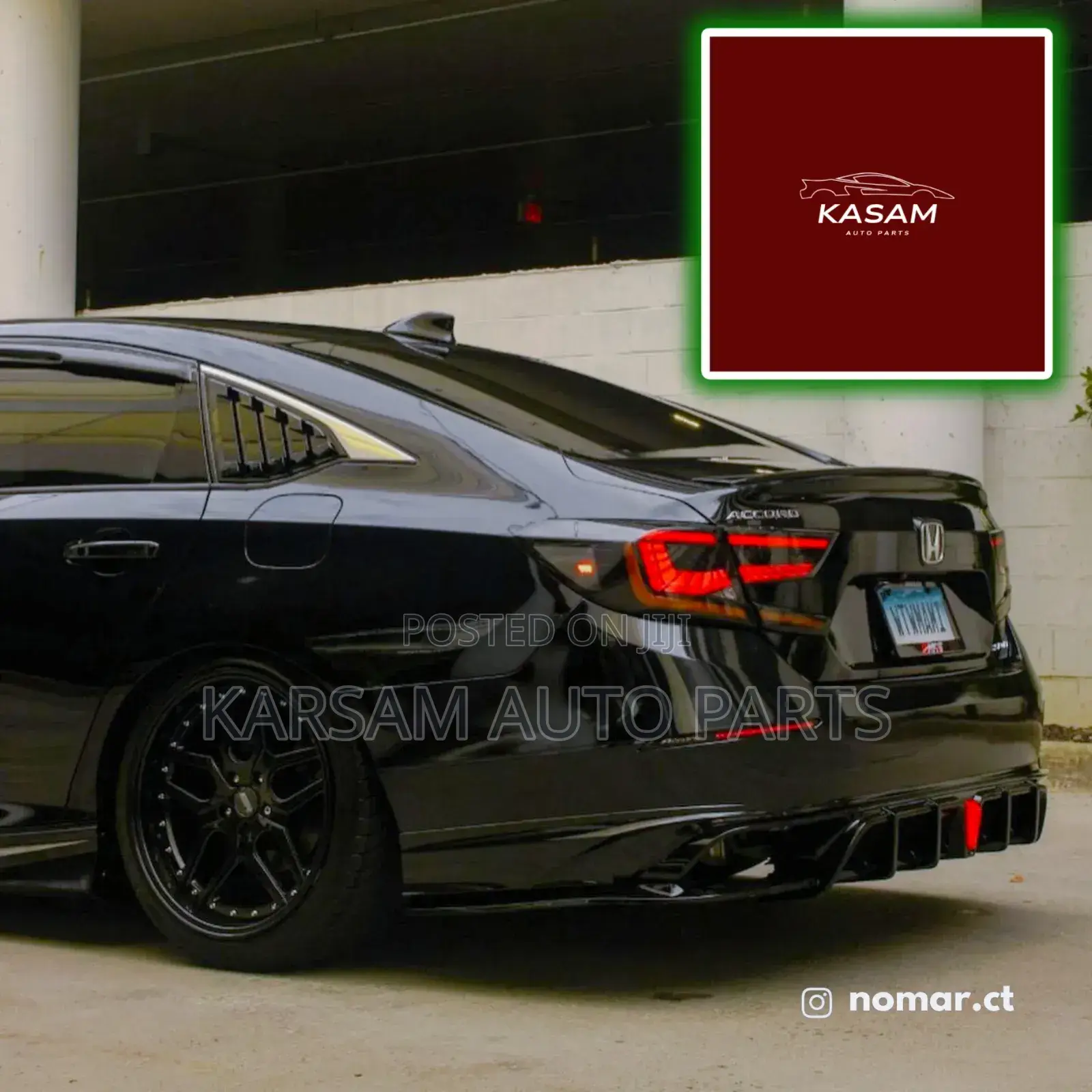 Honda Accord 2019 Side Glass Cover