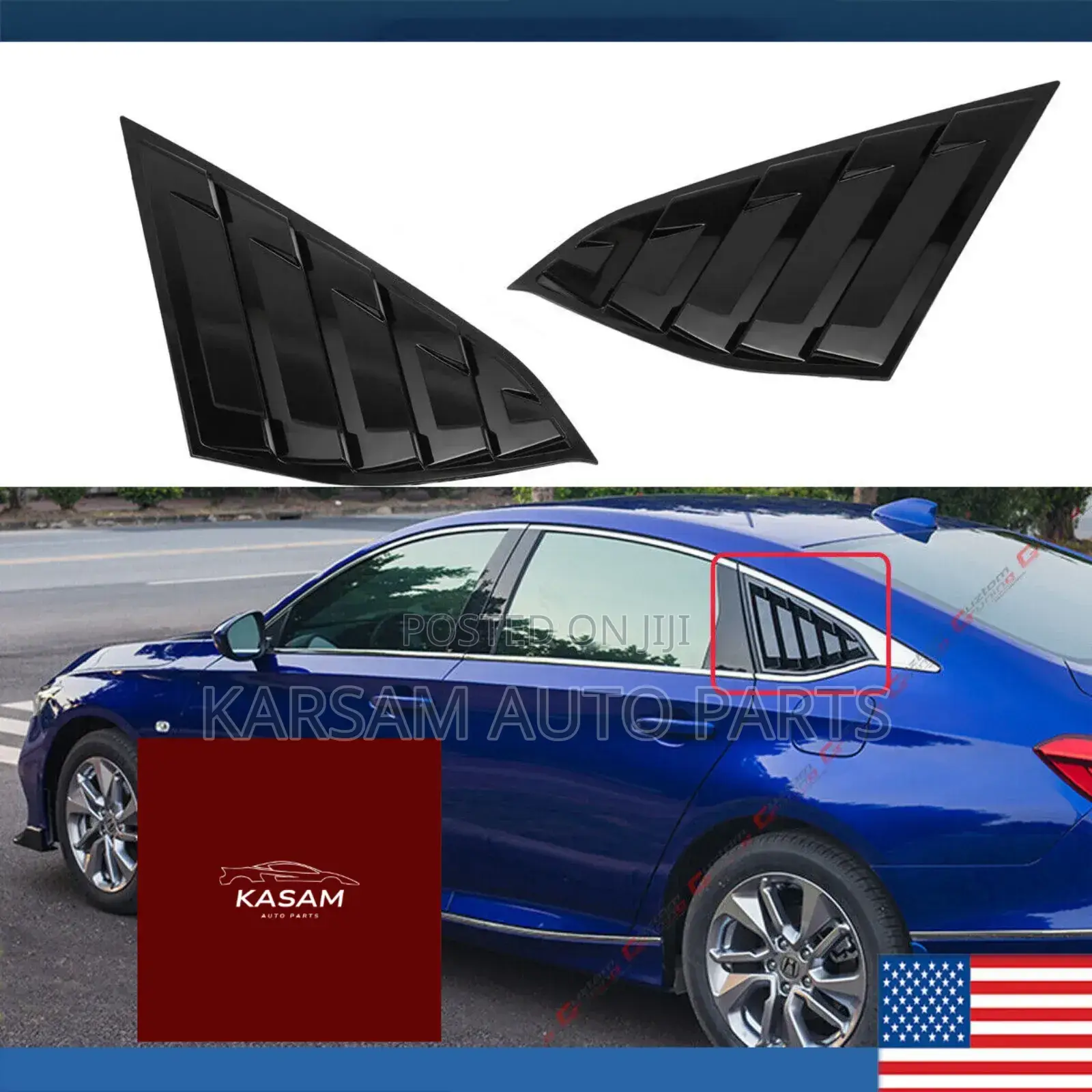 Honda Accord 2019 Side Glass Cover