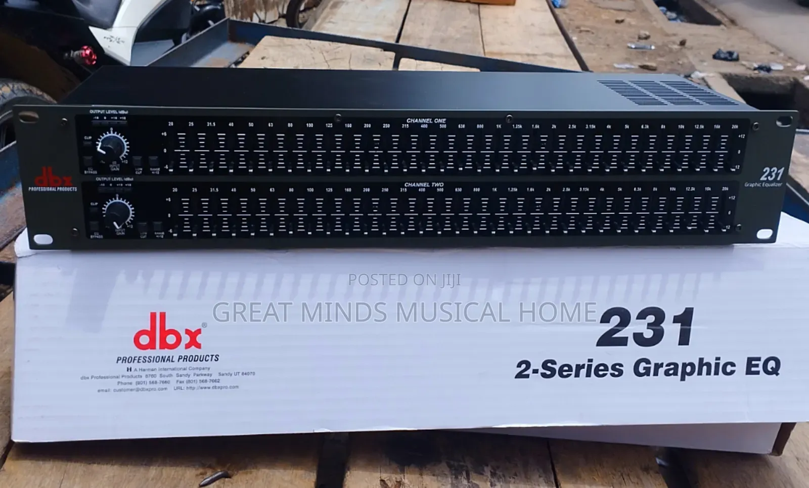 DBX Double Graphic Equaliser
