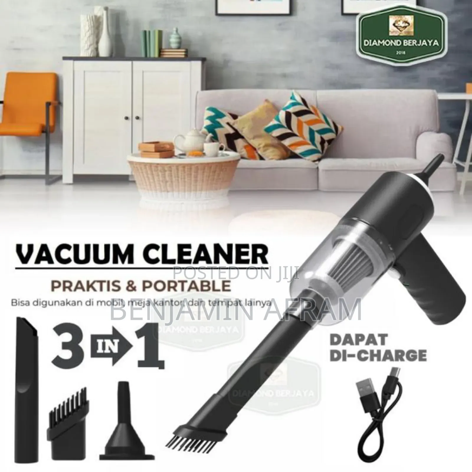 Rechargeable Vacuum Cleaner 3 in 1