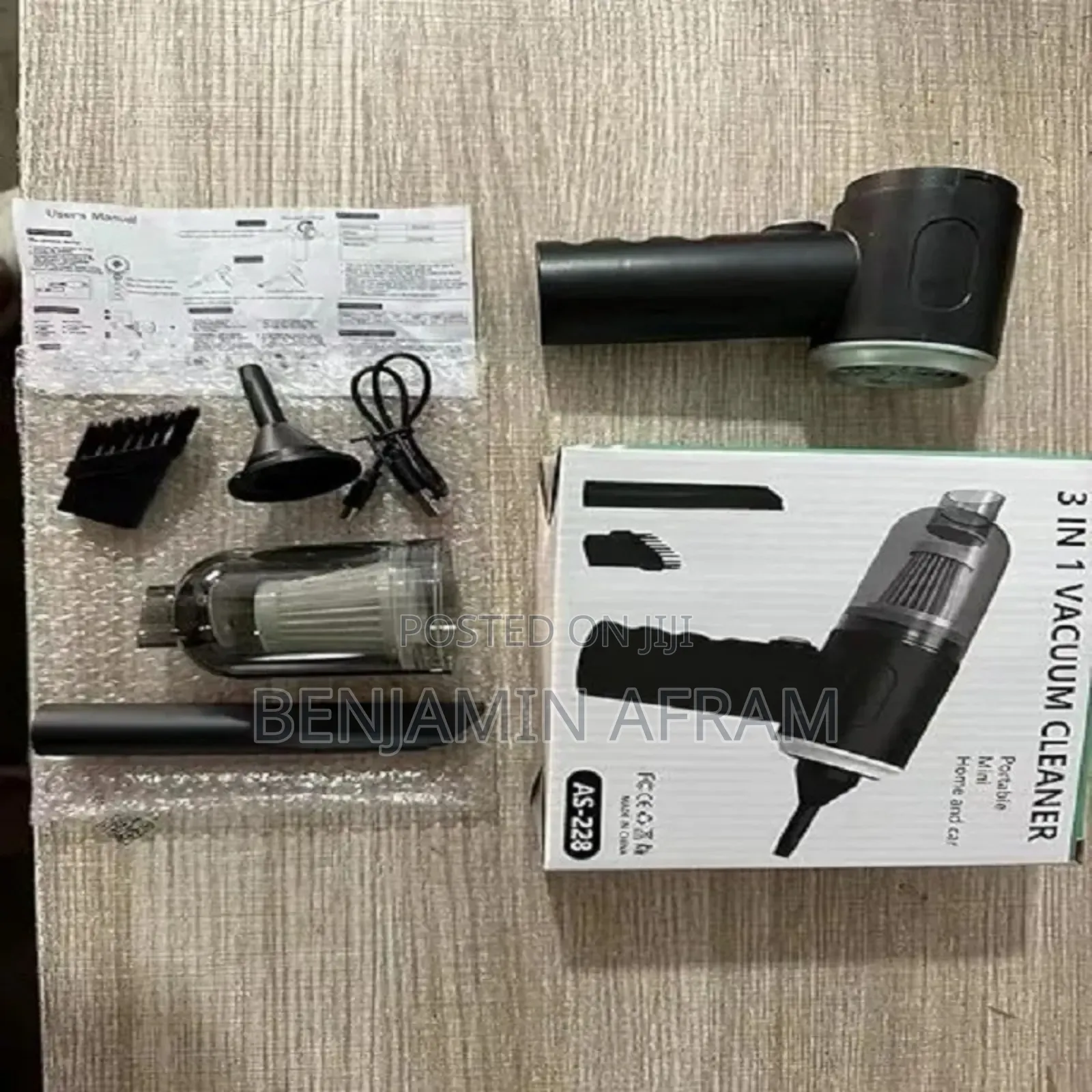 3 in 1 Portable Mini Vacuum Cleaner