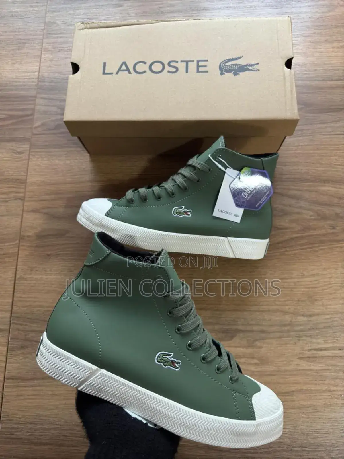 Converse All Star Org Lacoste Green White