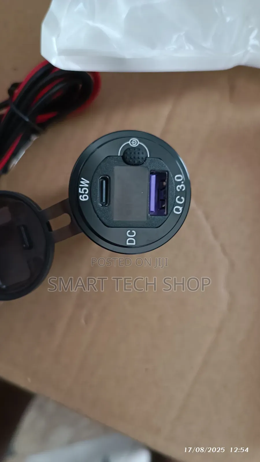 High Quality 65watts Type C + 23 Watts Usb Fast Car Charger