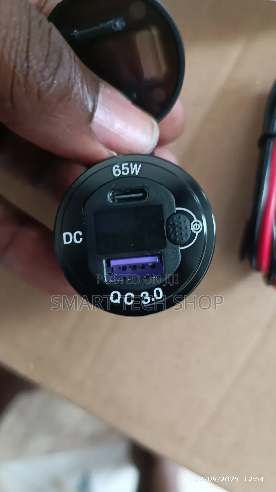 High Quality 65watts Type C + 23 Watts Usb Fast Car Charger