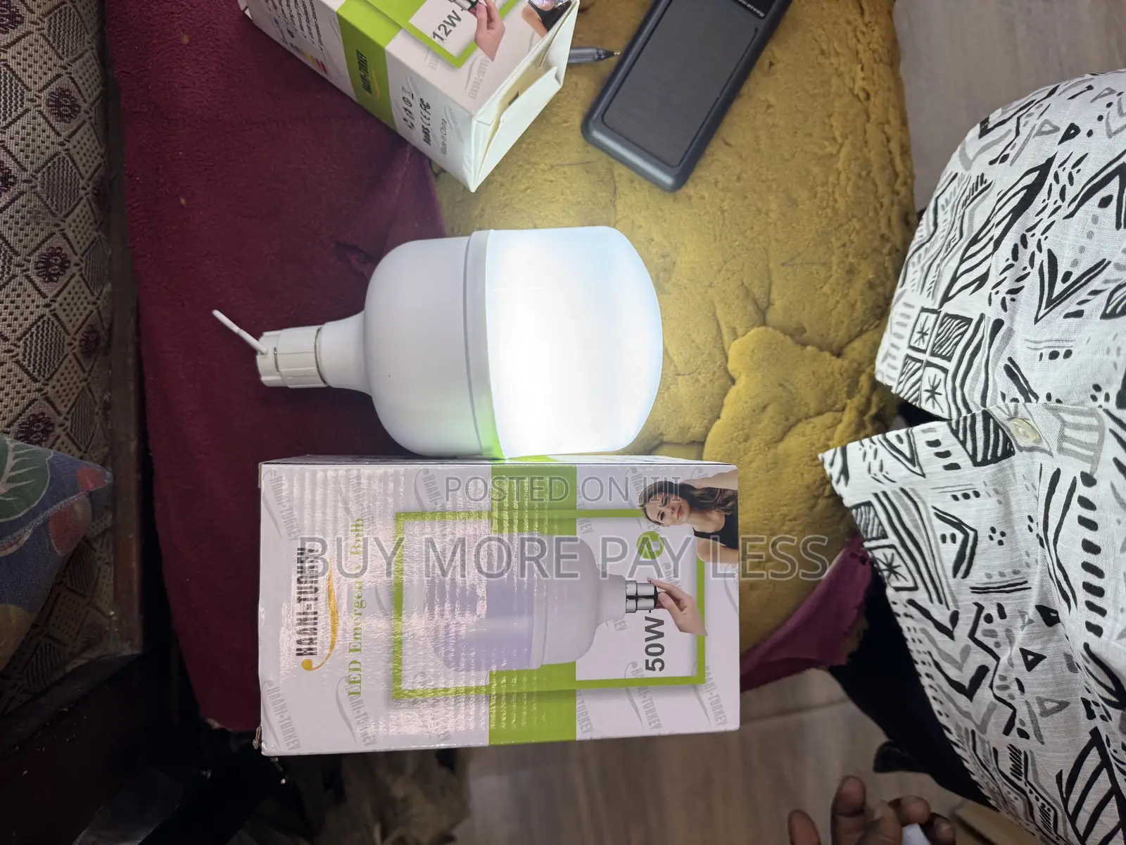 50watts Led Chargeable Bulb