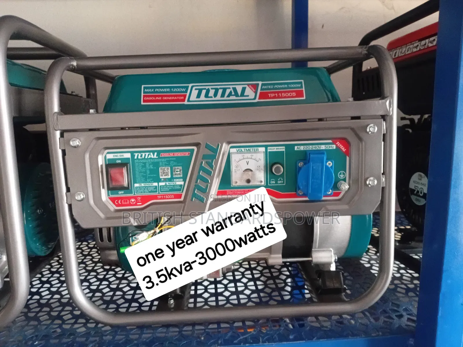 Outstanding Durability 3.5kva Petrol Generator