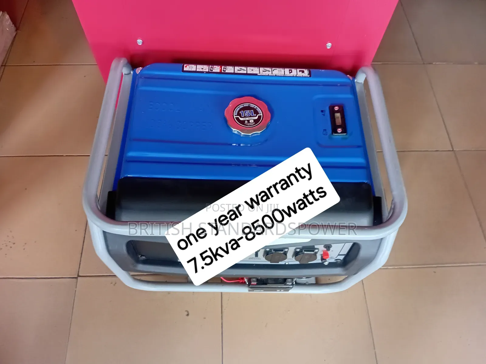 Great Performance Level 7.5kva Petrol Generator
