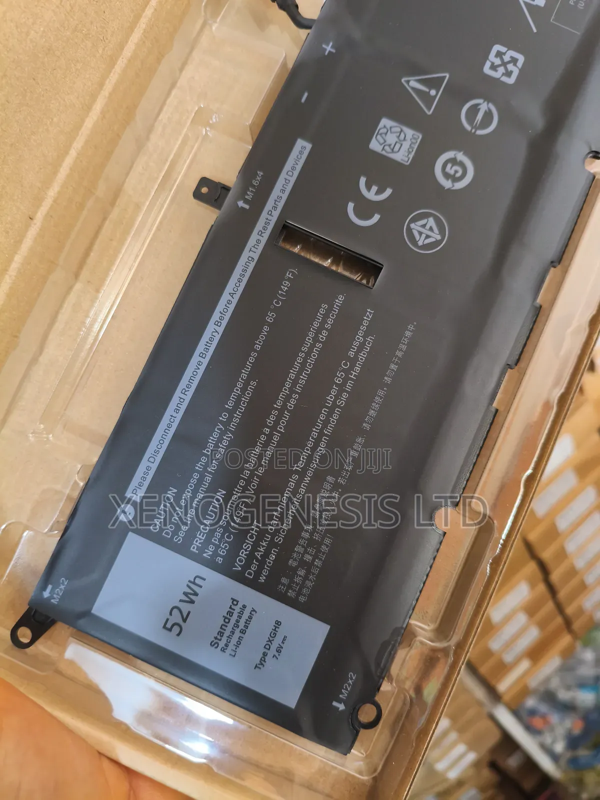 Dxgh8 for Dell XPS 13-9370 13-9380