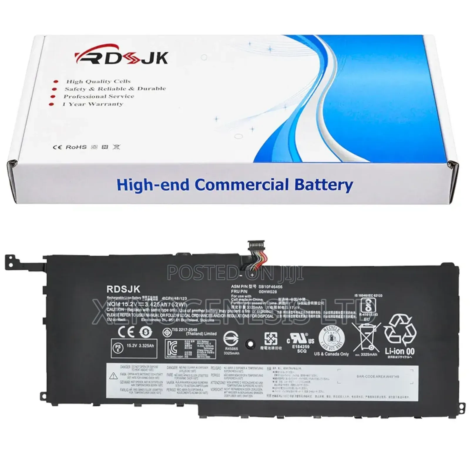 00hw028 for Lenovo Thinkpad X1 Carbon 2016