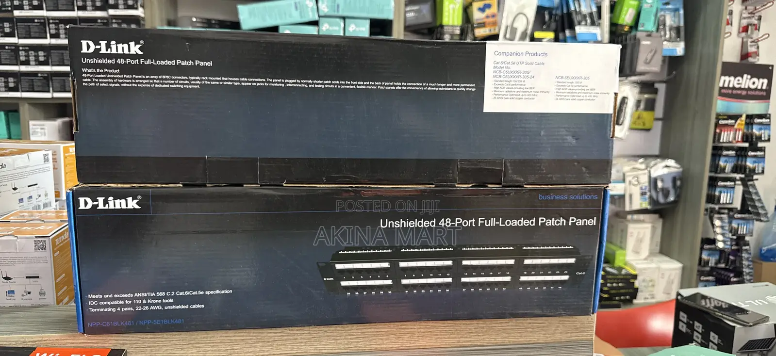 48port Dlink Patch Panel Unshielded 48-Port Full Loaded