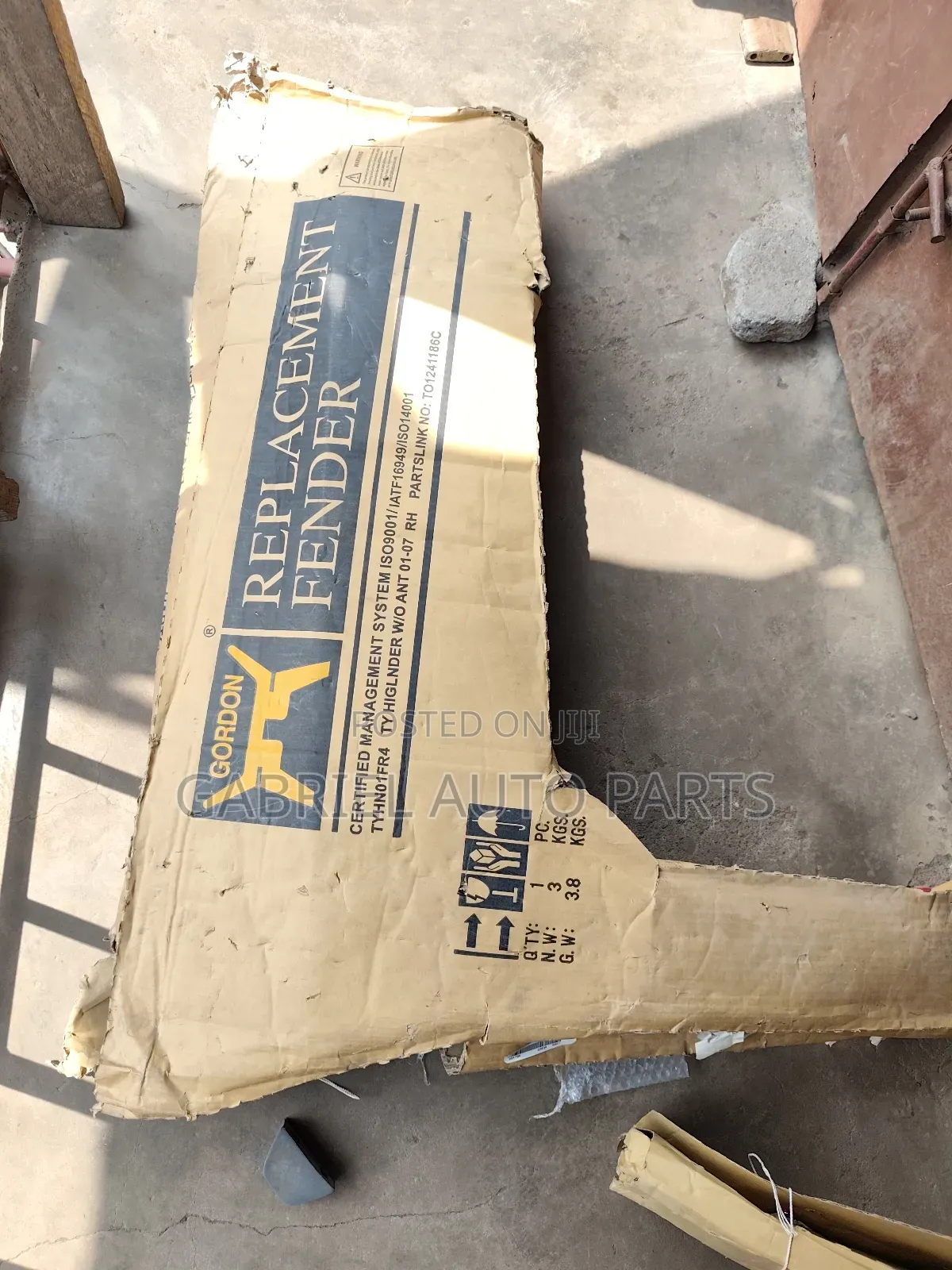 Toyota Highlander Fender 2001___2007
