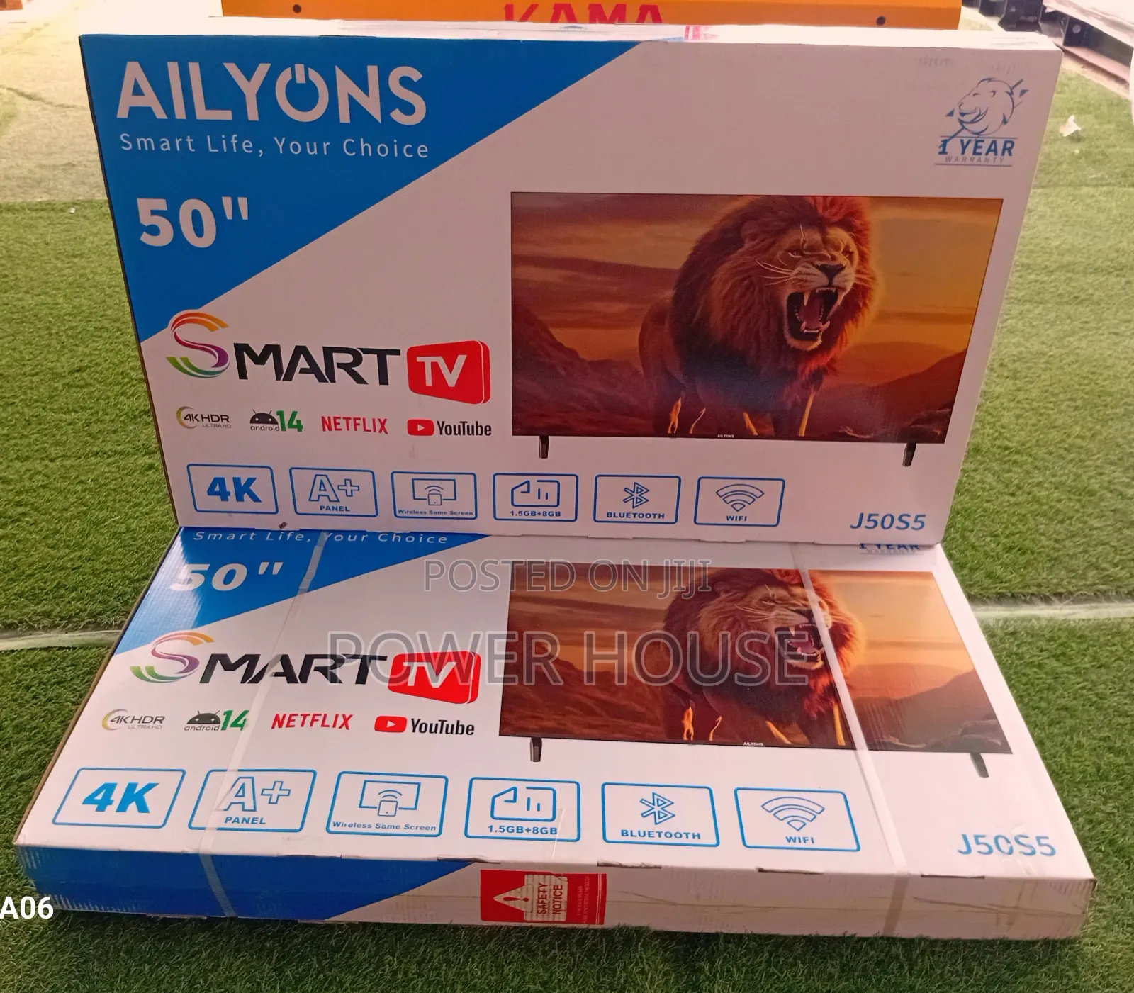 Self-Learning Ailyons 50inches Tv Cool