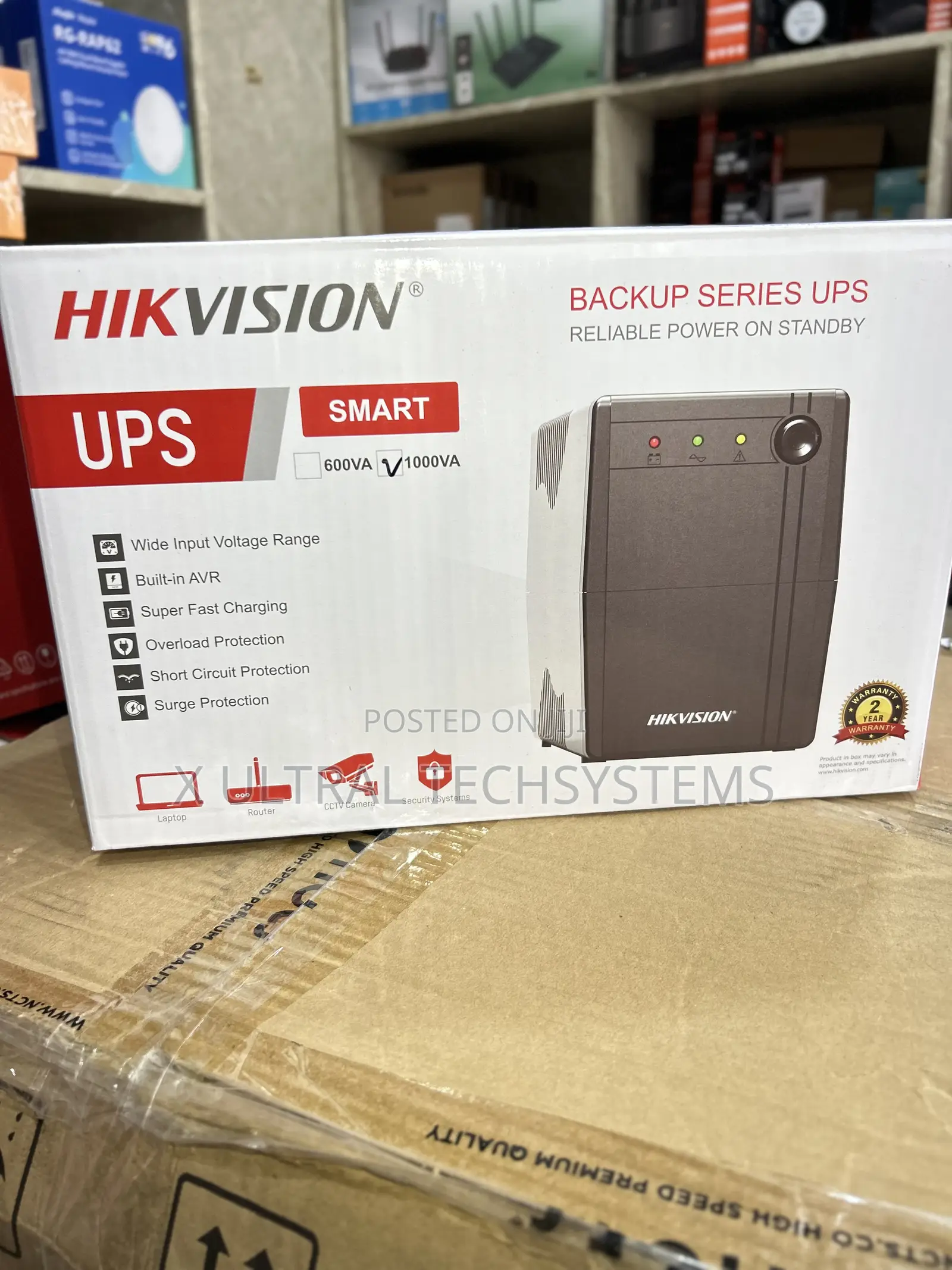 Hikvision 1000va Ups