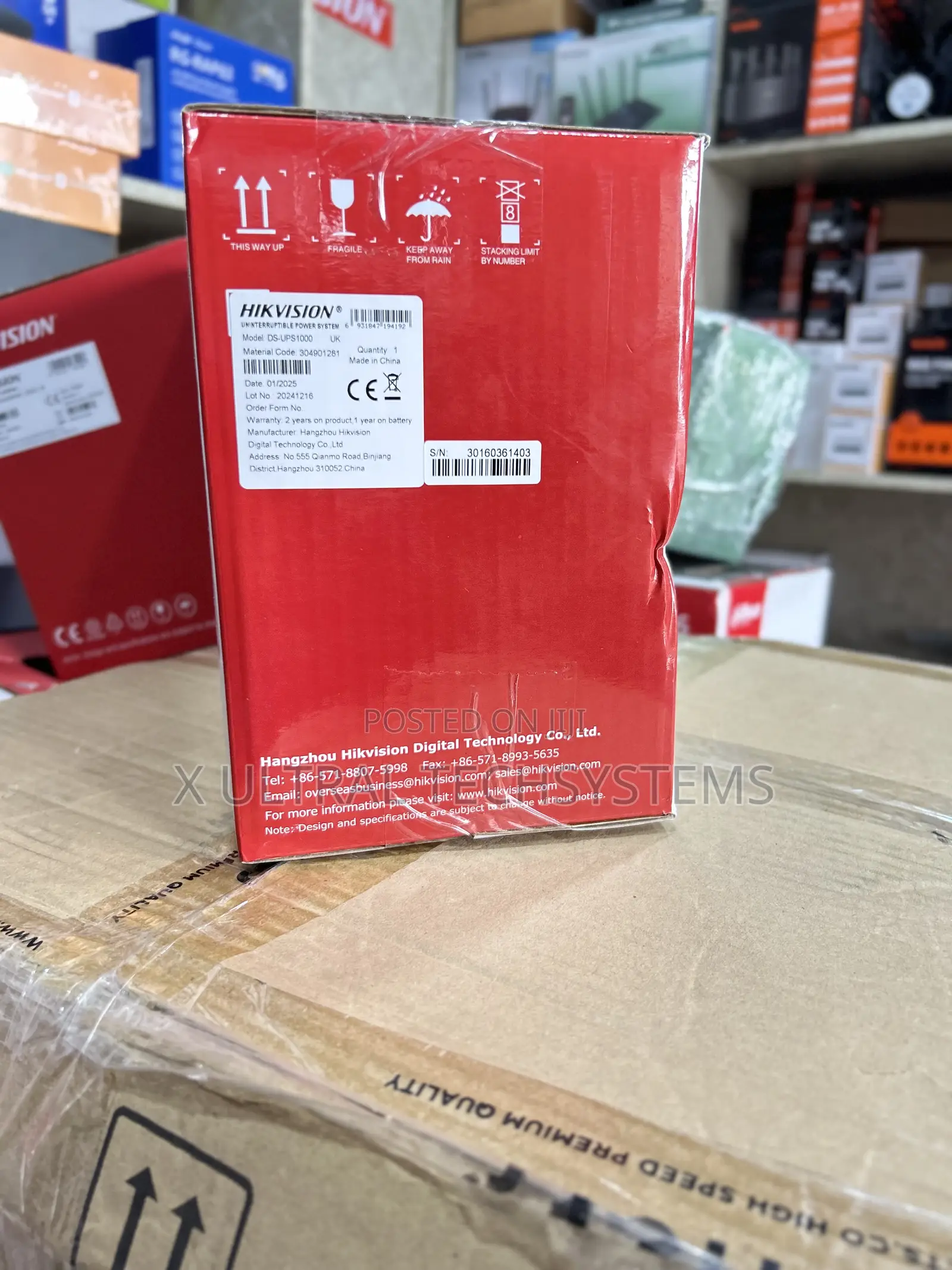 Hikvision 1000va Ups