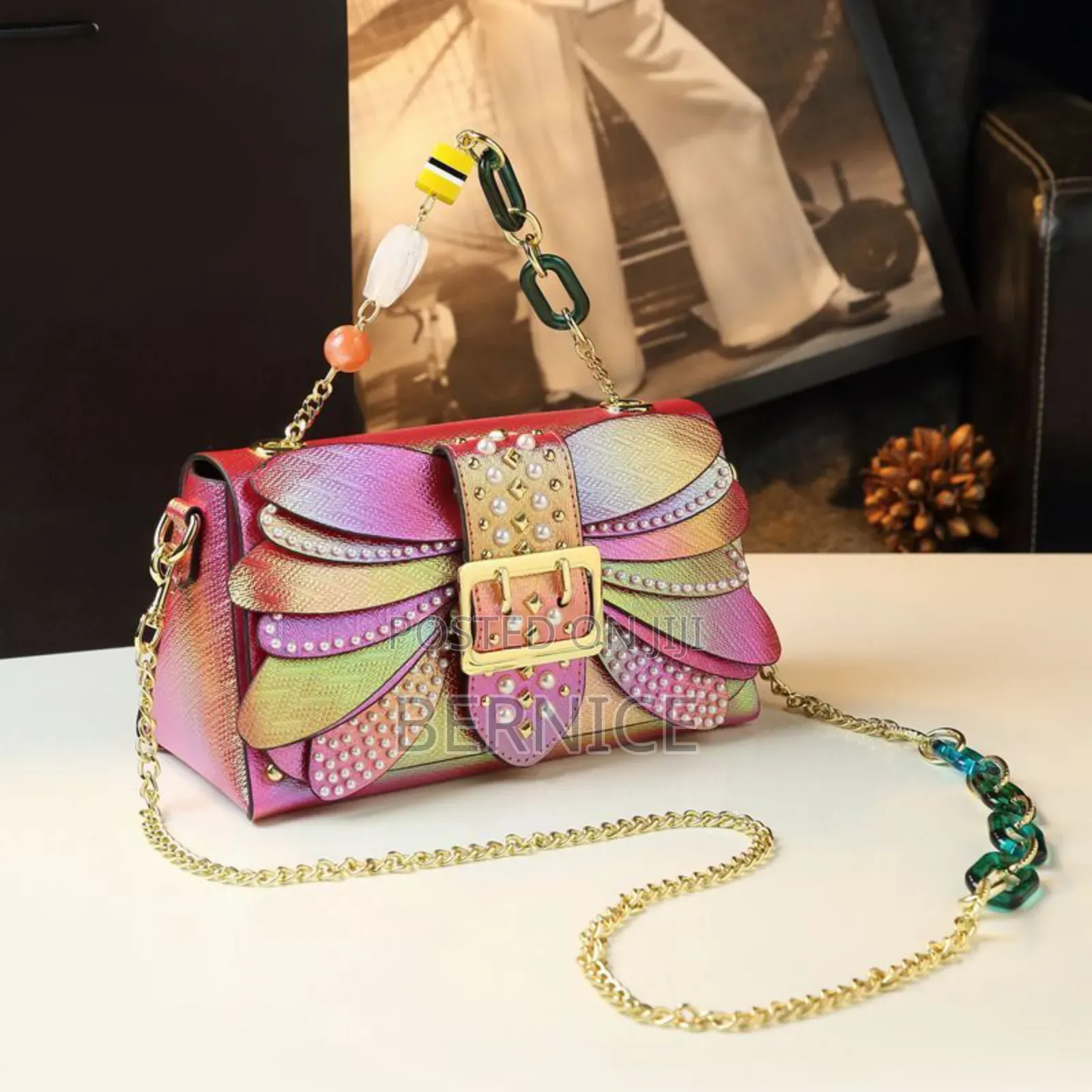 Butterfly-Inspired Crossbody Bag
