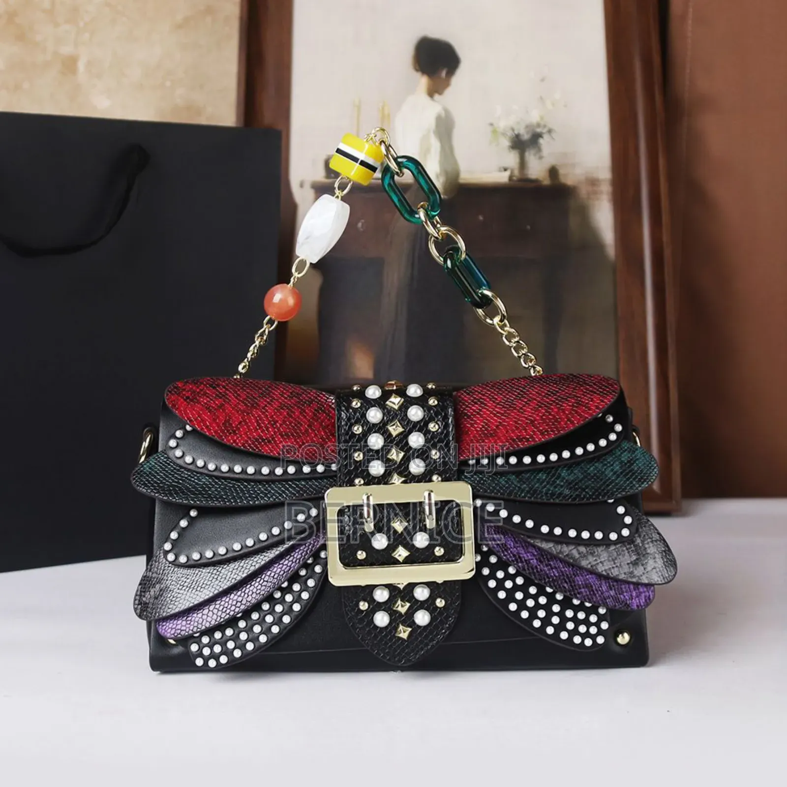 Butterfly-Inspired Crossbody Bag