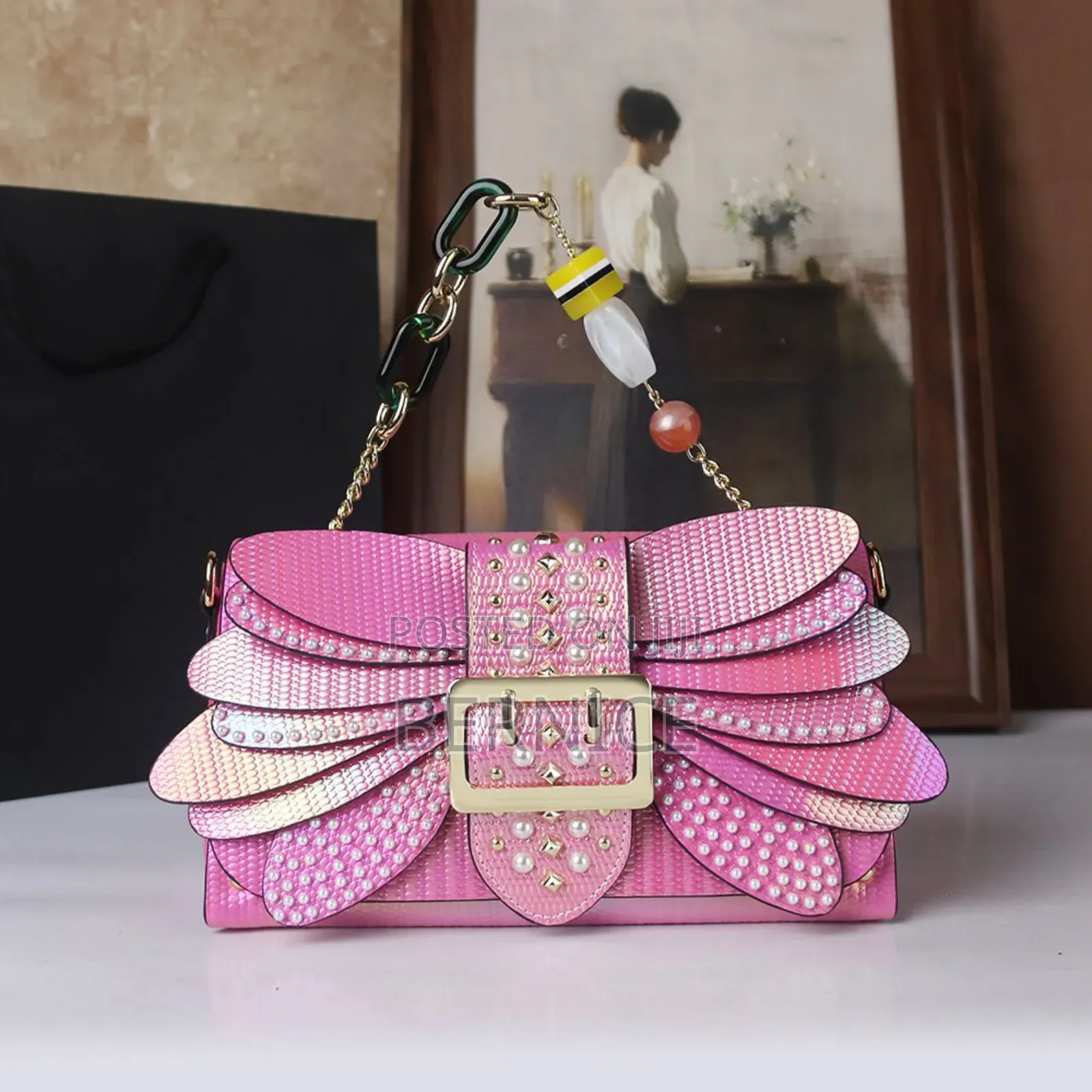 Butterfly-Inspired Crossbody Bag