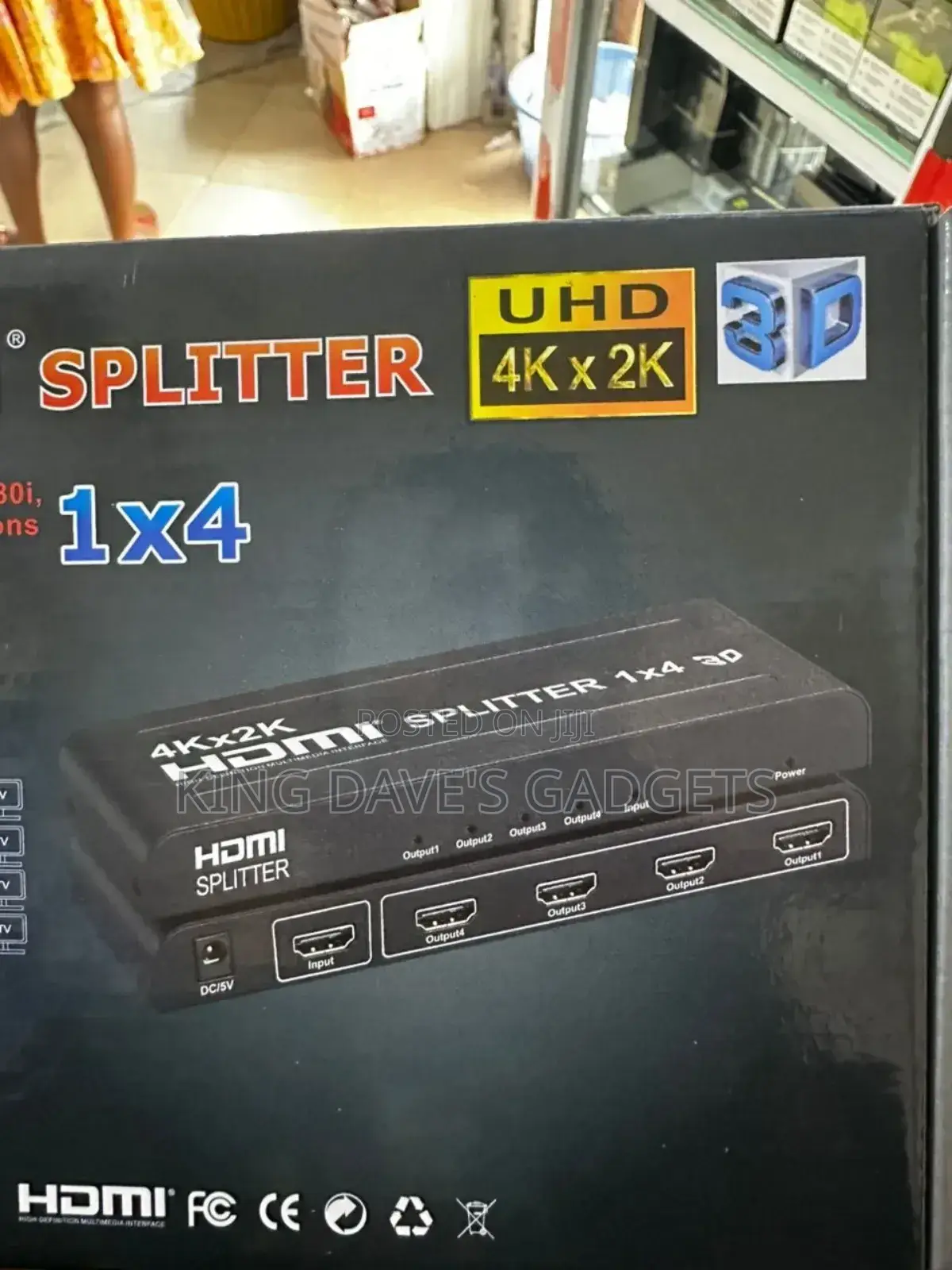 Hdmi Splitter. (1×4)