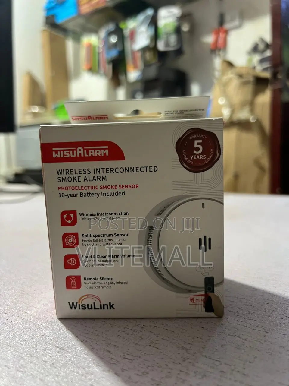 Wireless Interconnected Smoke Alarm