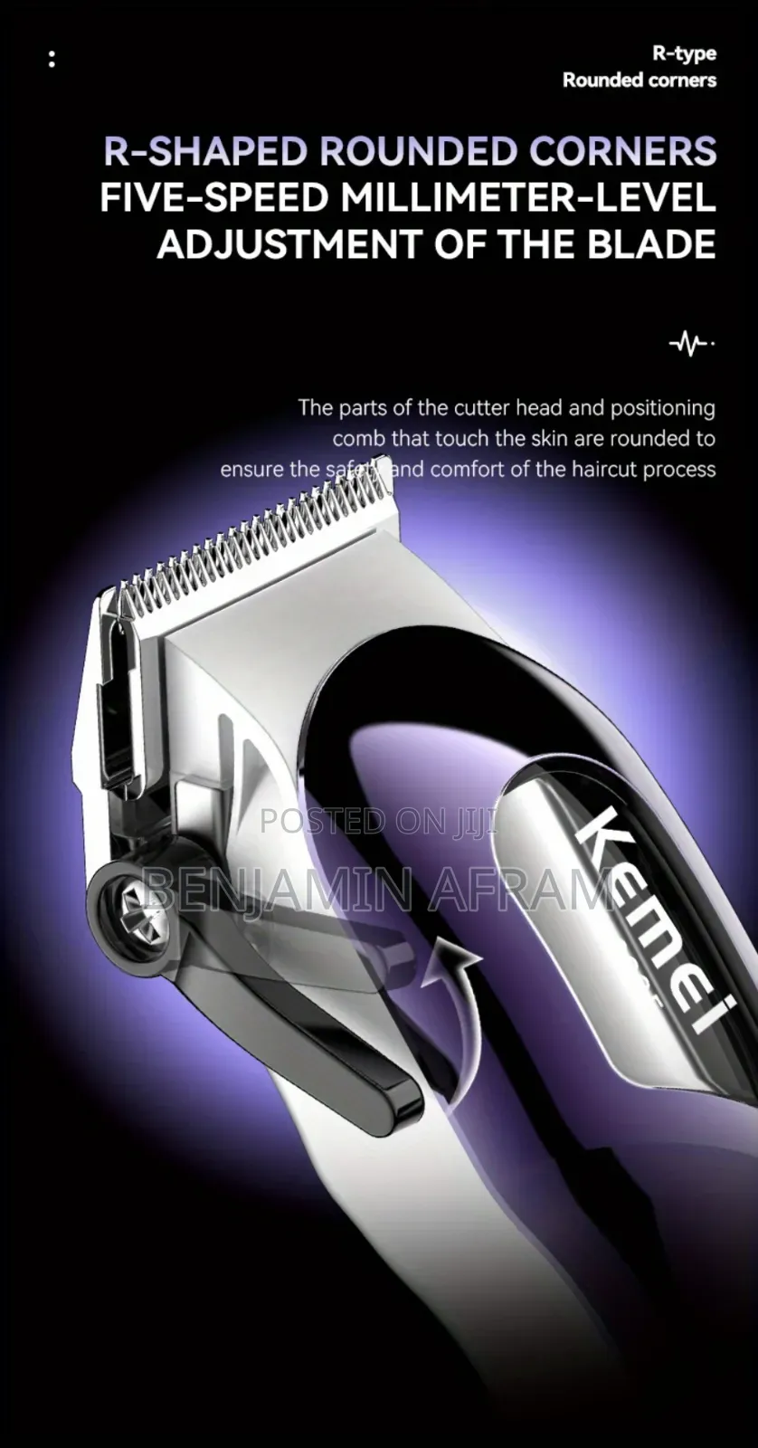 High Quality Rechargeable Hair Clippers Km- 2335