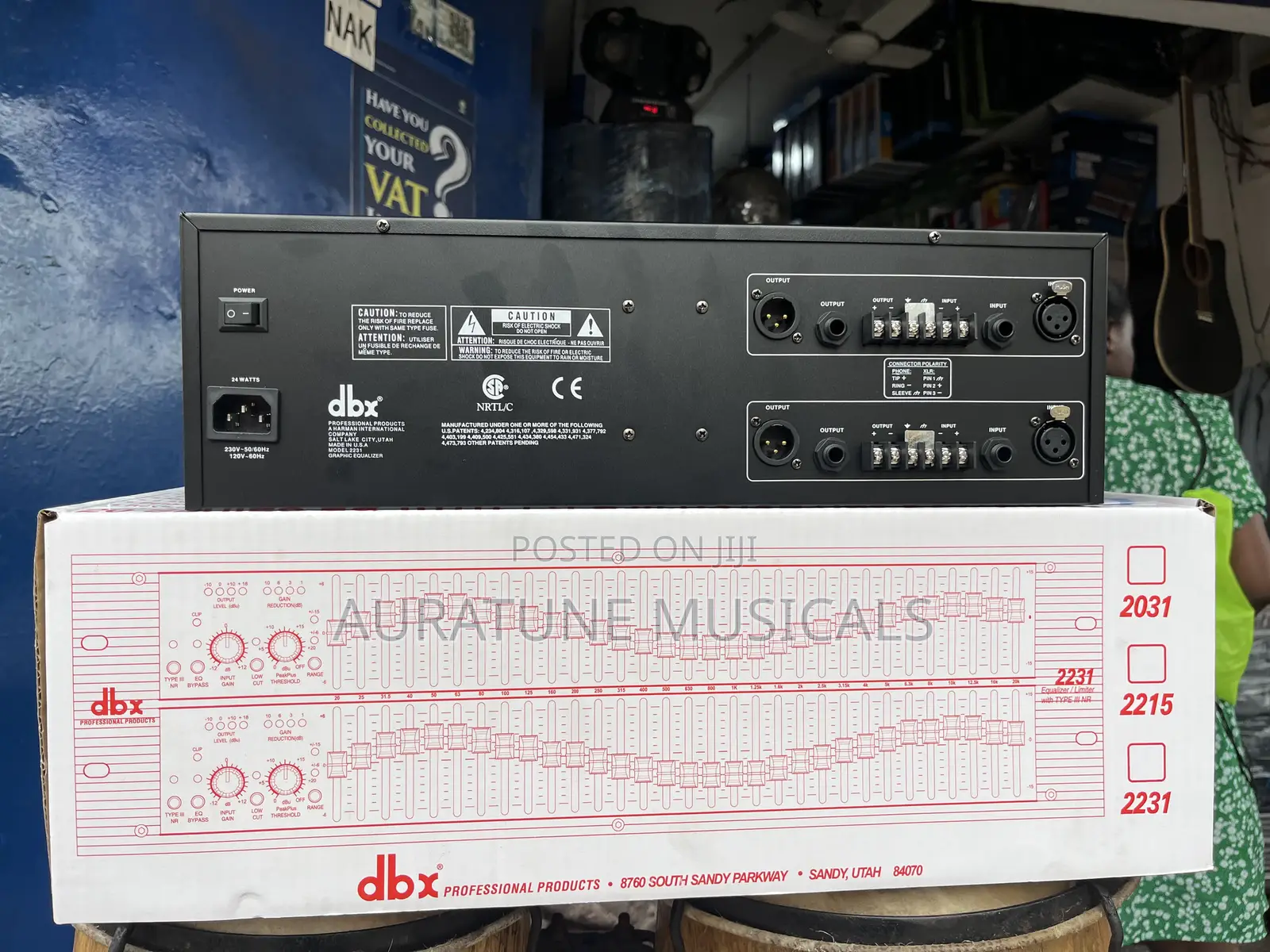 Equalizer DBX 2231 31 Band Dual