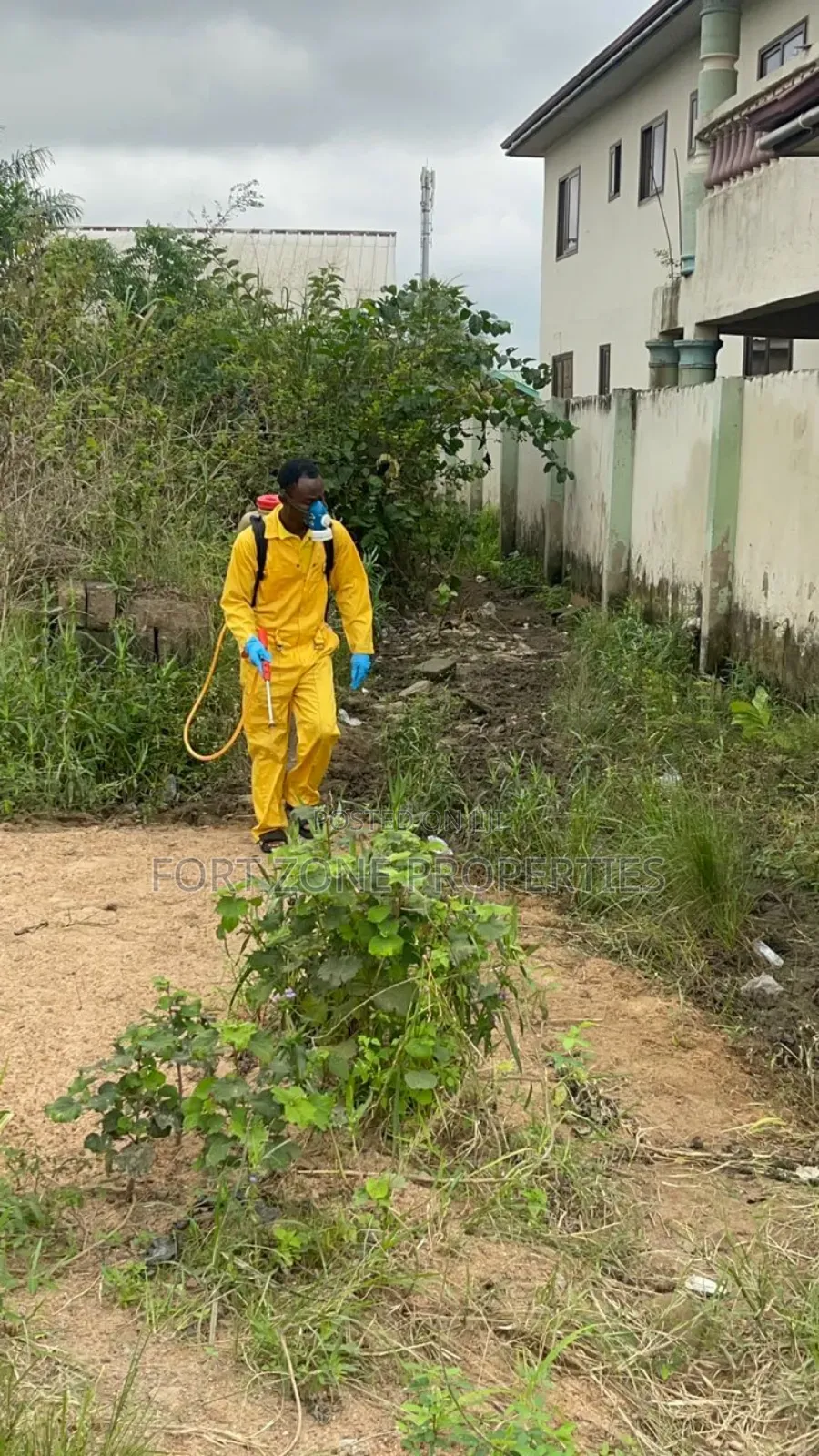 Gomoa West Fumigation With Cleantex