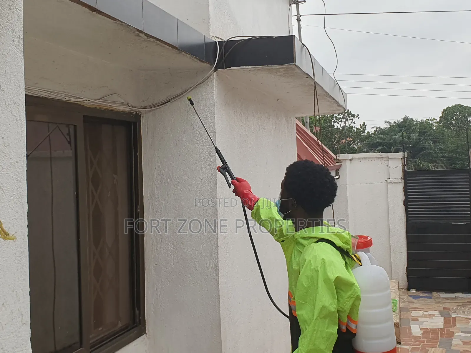Gomoa West Fumigation With Cleantex