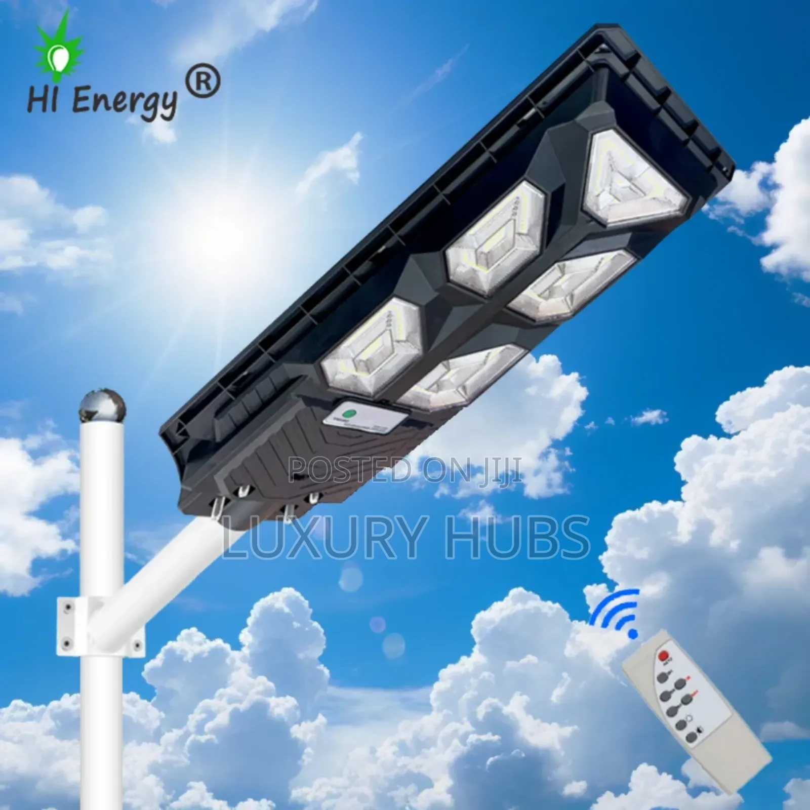 Rader Sensor Control 500w Solar Street Light