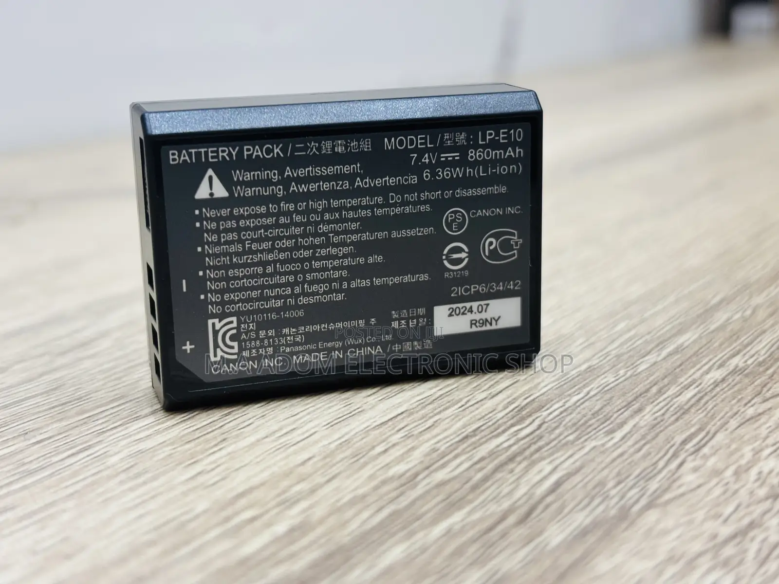 Lp E 10 Battery for Canon Camera