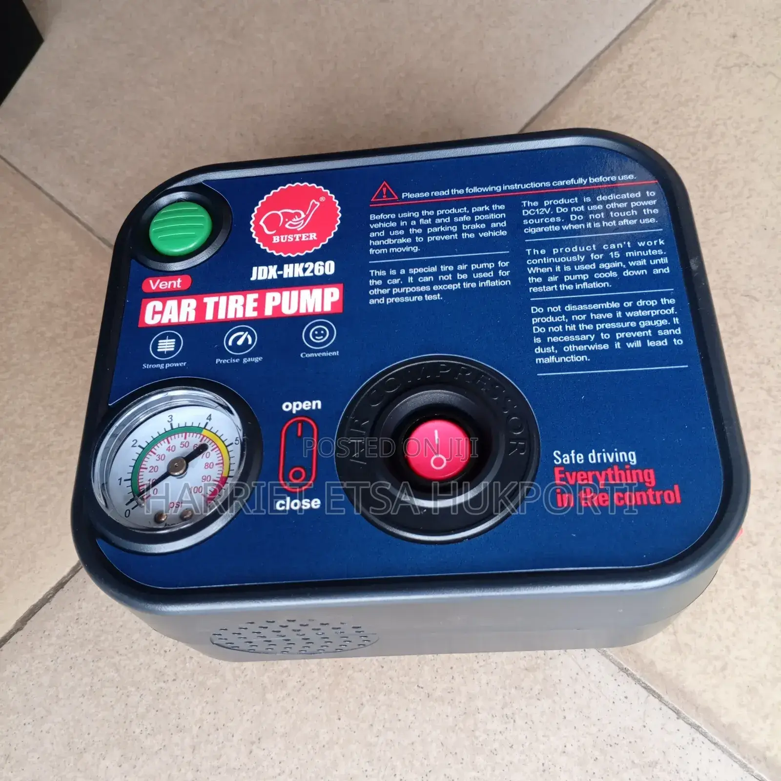 Brand New Buster Tyre Pump in Box From Uk