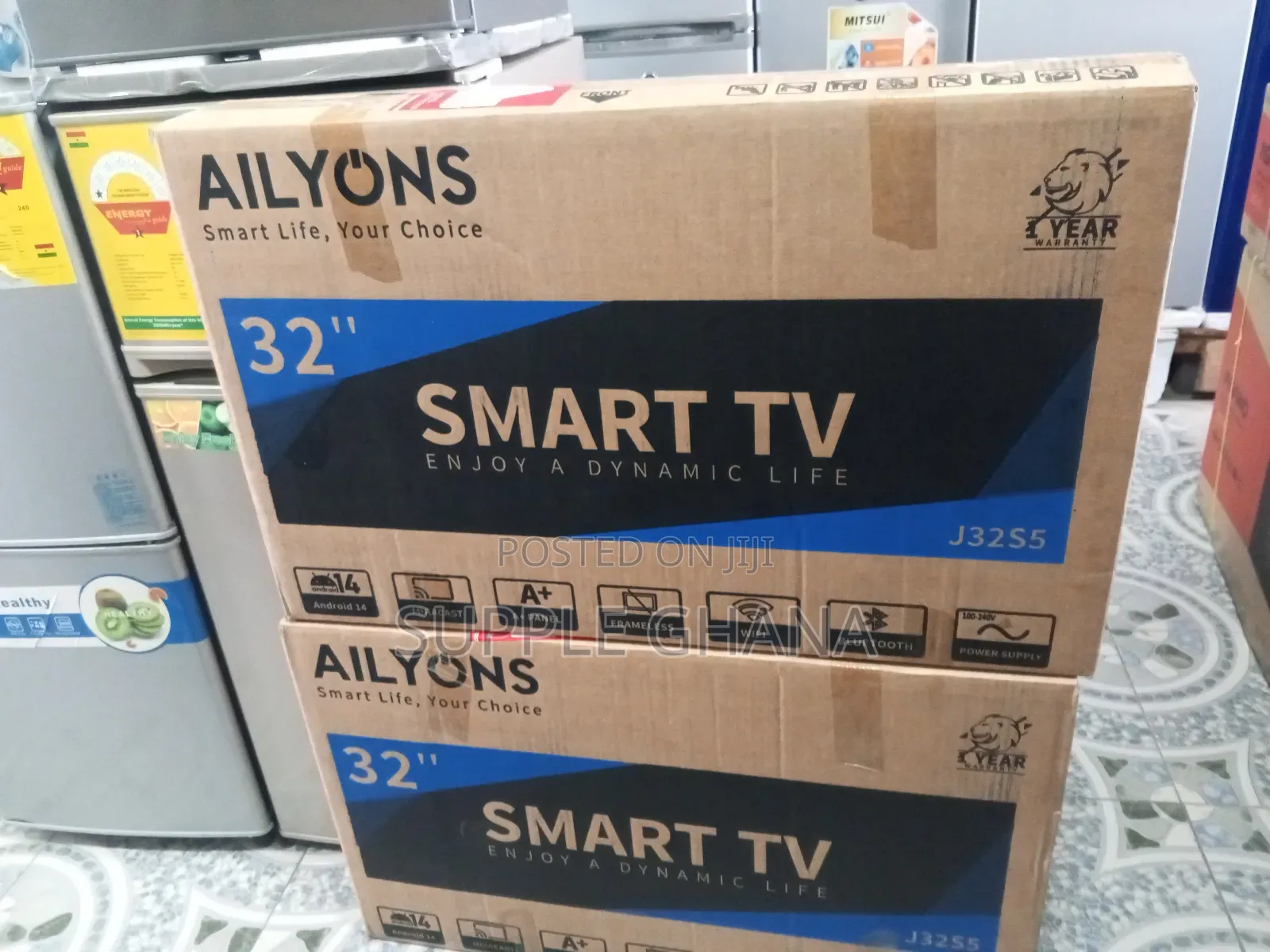 Ailyons 32 Inch Smart Tv Perfect for Small Space