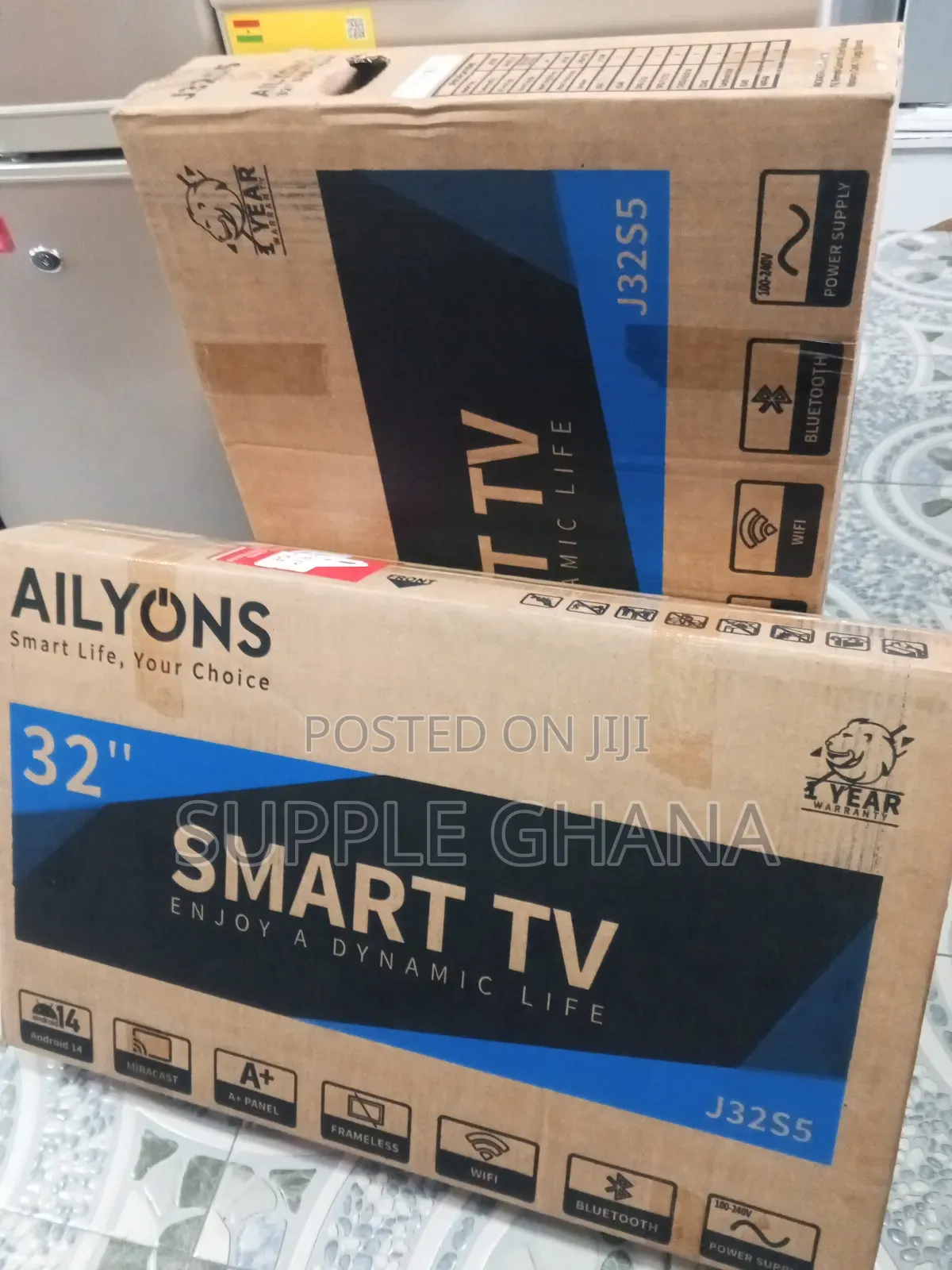 Android Tv With Youtube and Netflix Ailyons 32 Inch Smart Tv