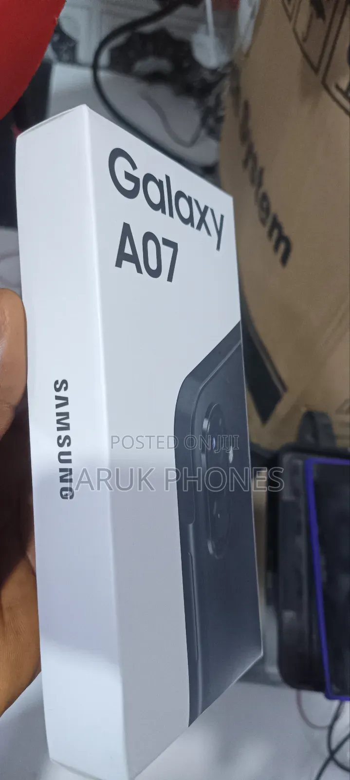New Samsung Galaxy A07 4G 64 GB Black