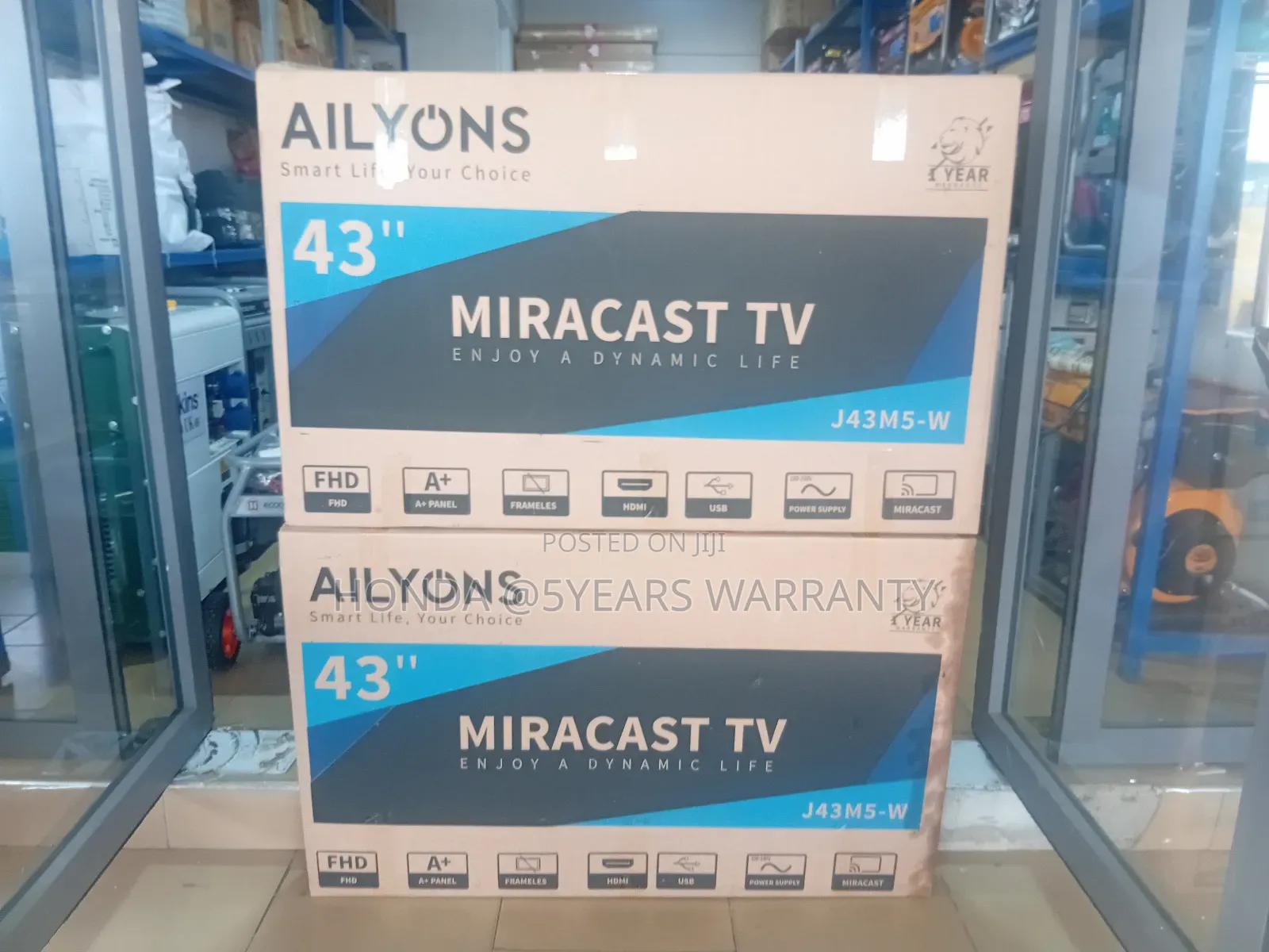 43inches Ailyons Miracast Television Ailyons 43inches Tv